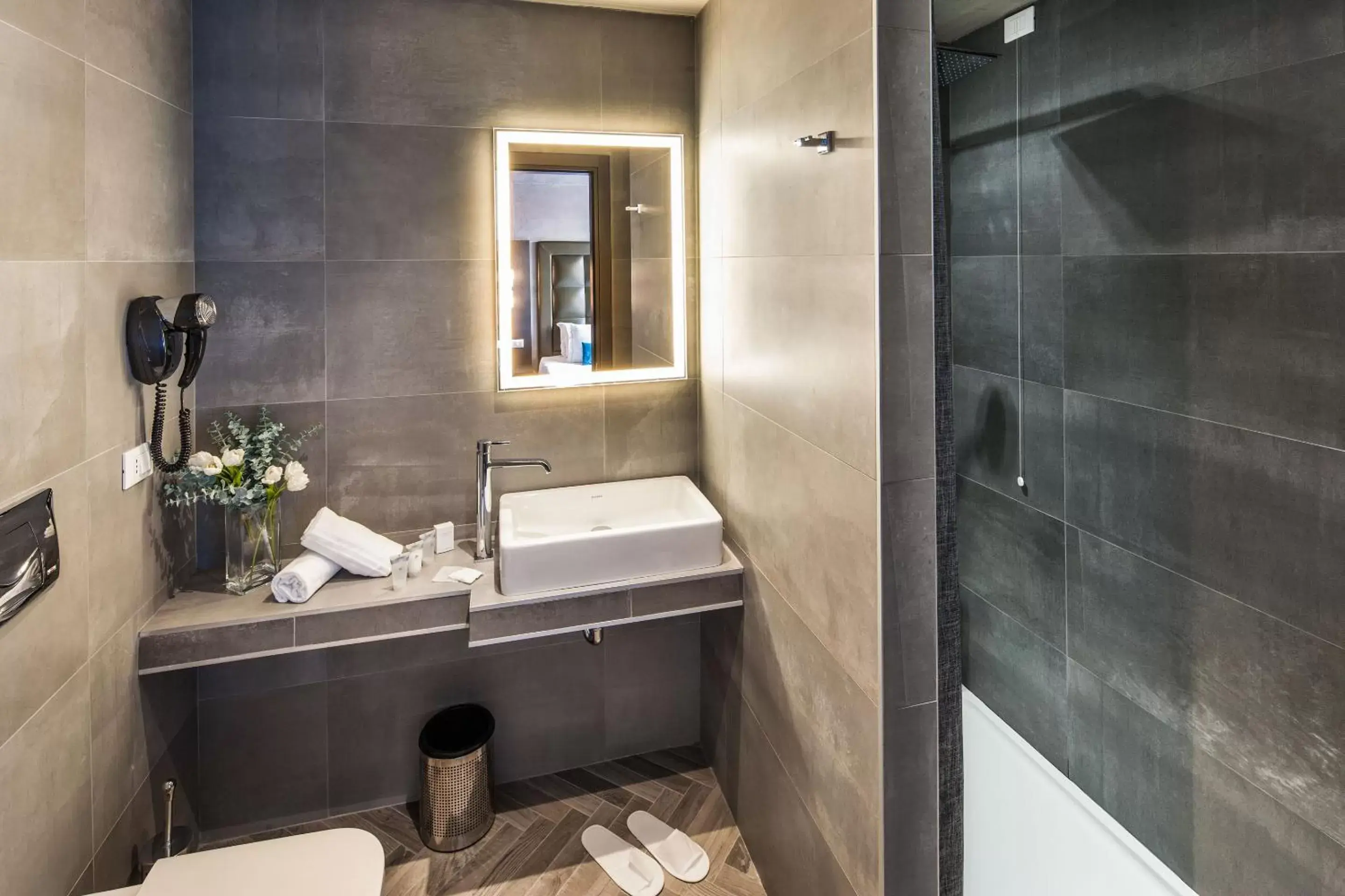 Bathroom in Spice Hotel Milano
