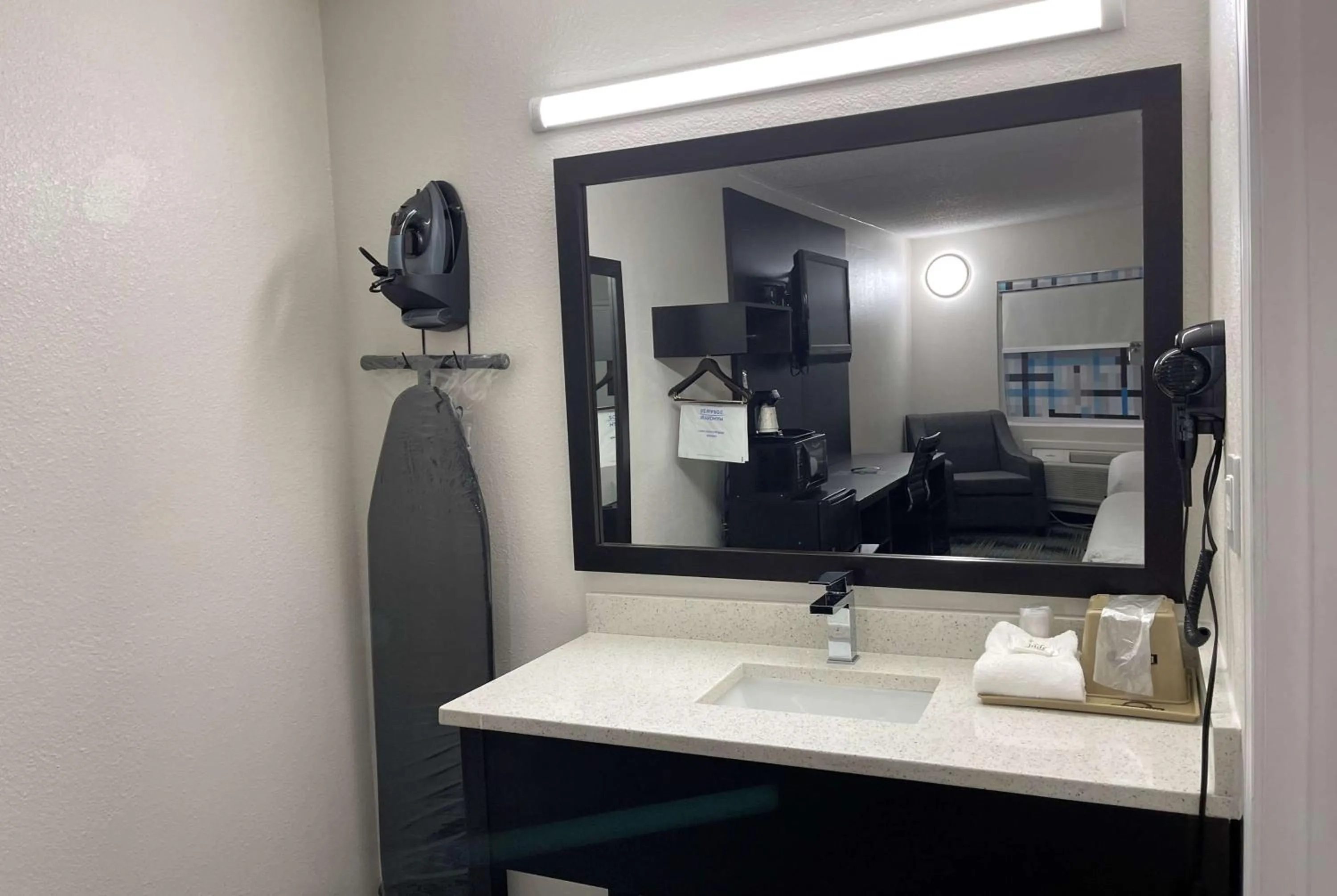 Bathroom in Days Inn by Wyndham Calhoun GA I-75 and US-41