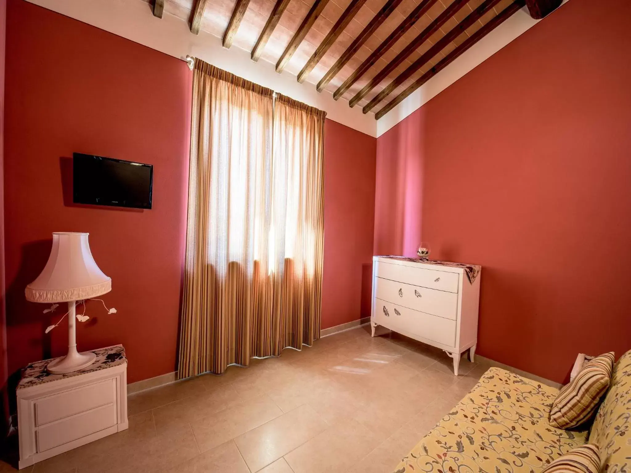 Living room, TV/Entertainment Center in Albergo La Foresteria