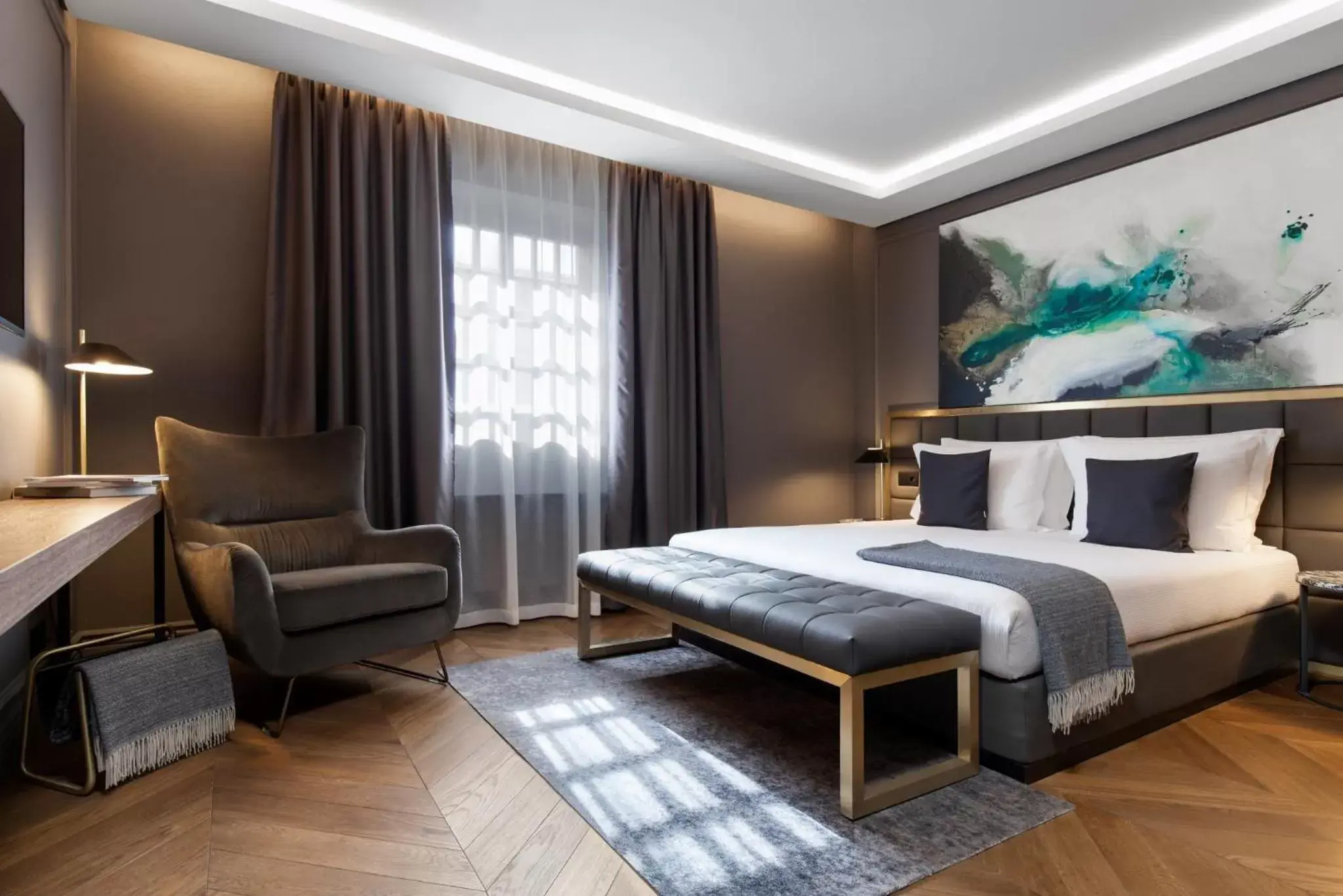 Bedroom in Hotel Pacai, Vilnius, a Member of Design Hotels