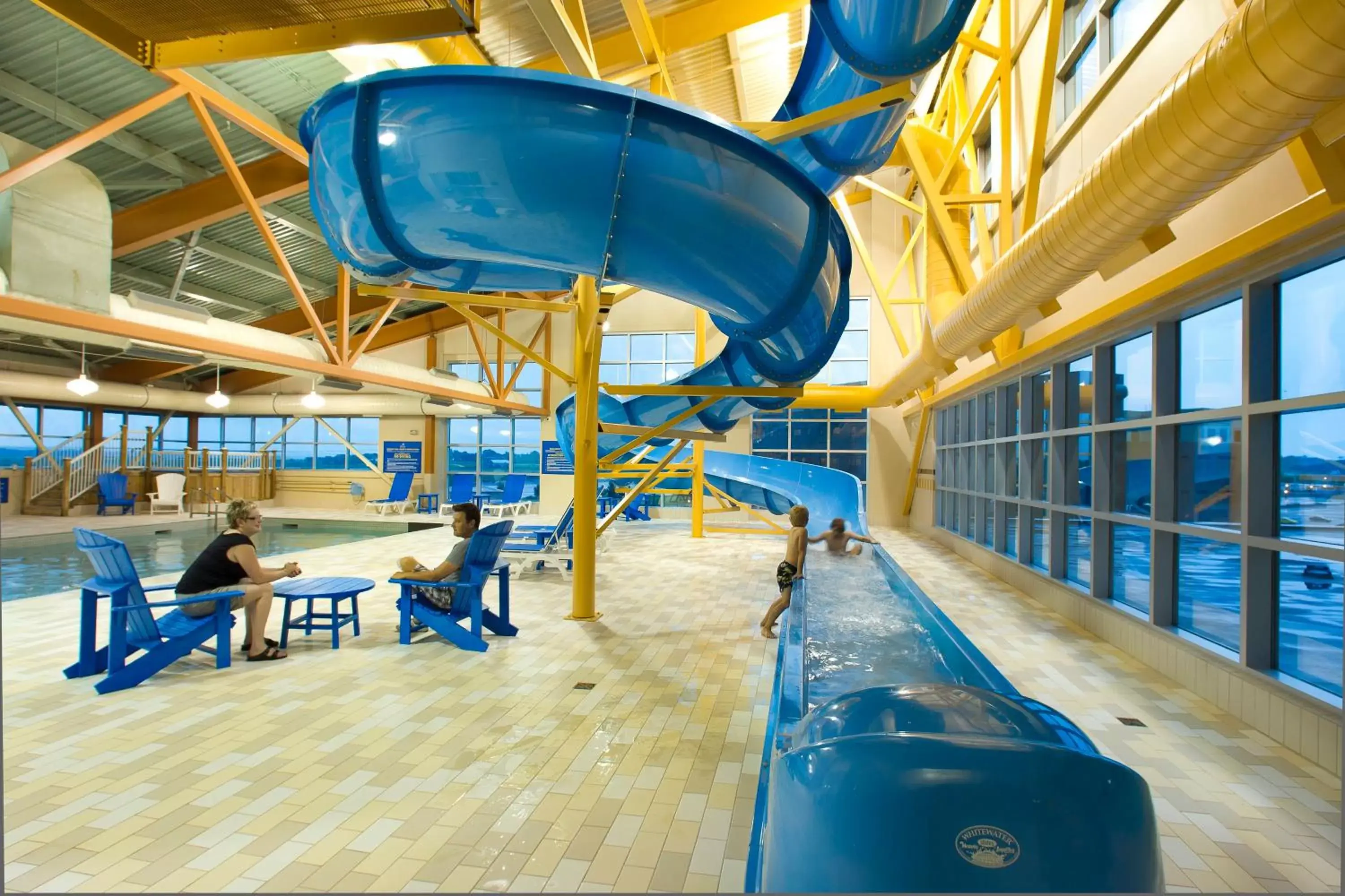 Swimming pool, Water Park in Delta Hotels by Marriott Beausejour