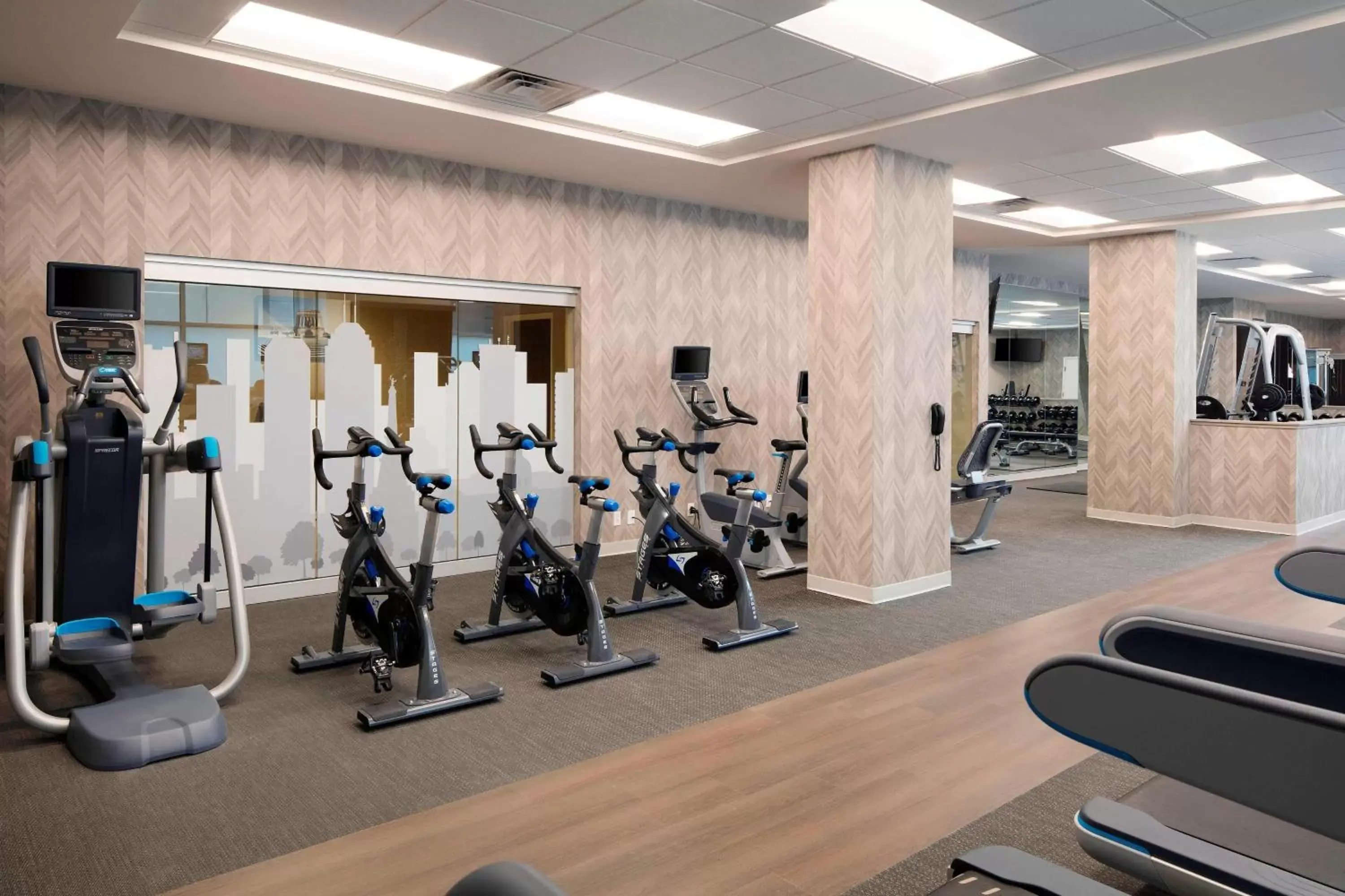 Fitness centre/facilities, Fitness Center/Facilities in Courtyard Indianapolis Downtown