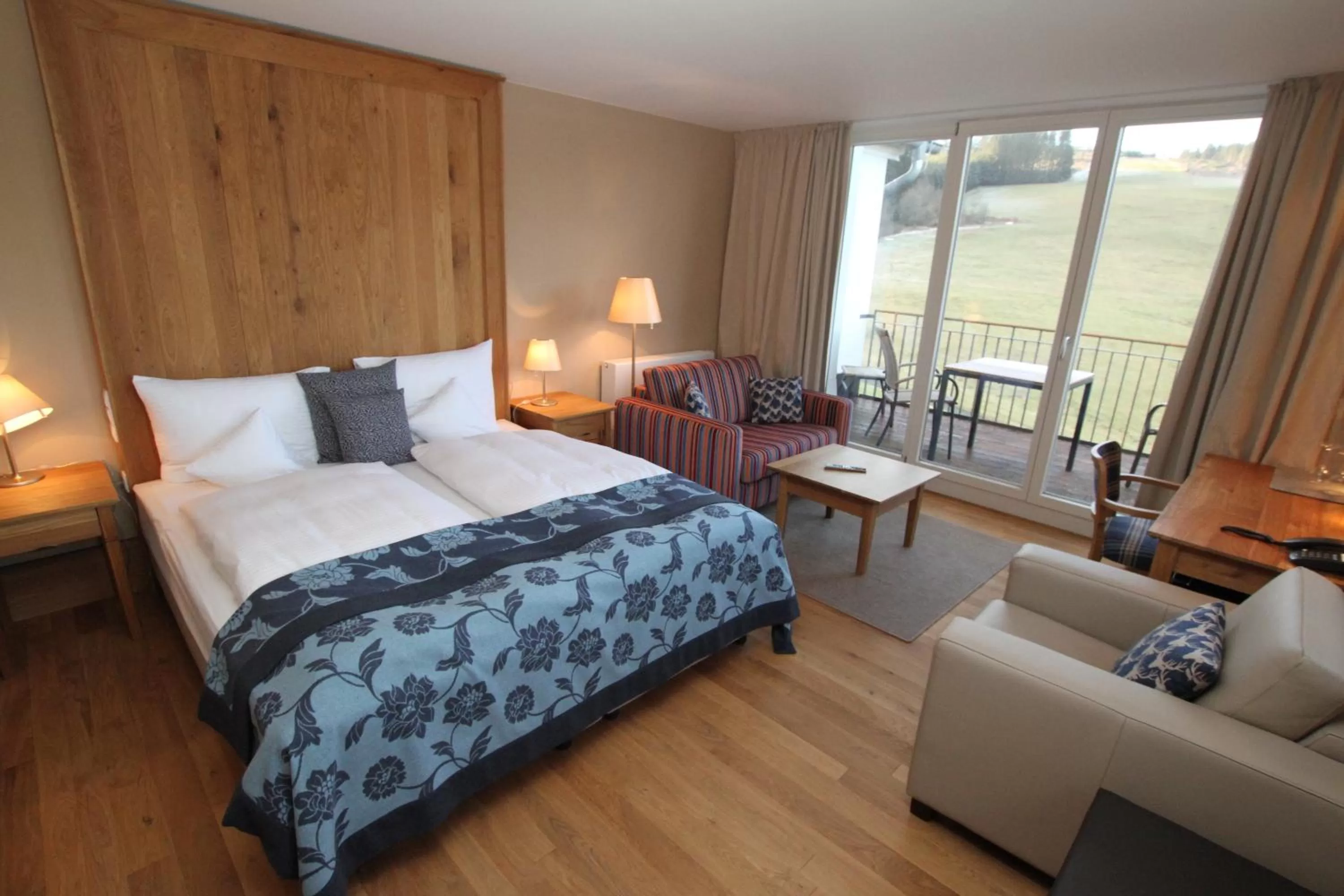 Bed in Hotel Rimberg