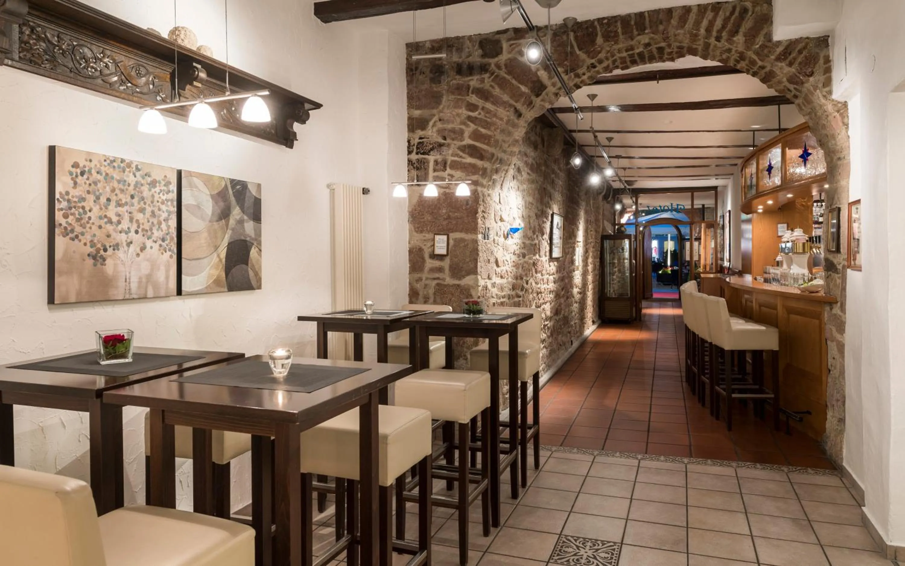 Lounge or bar in derSTERN Hersfeld