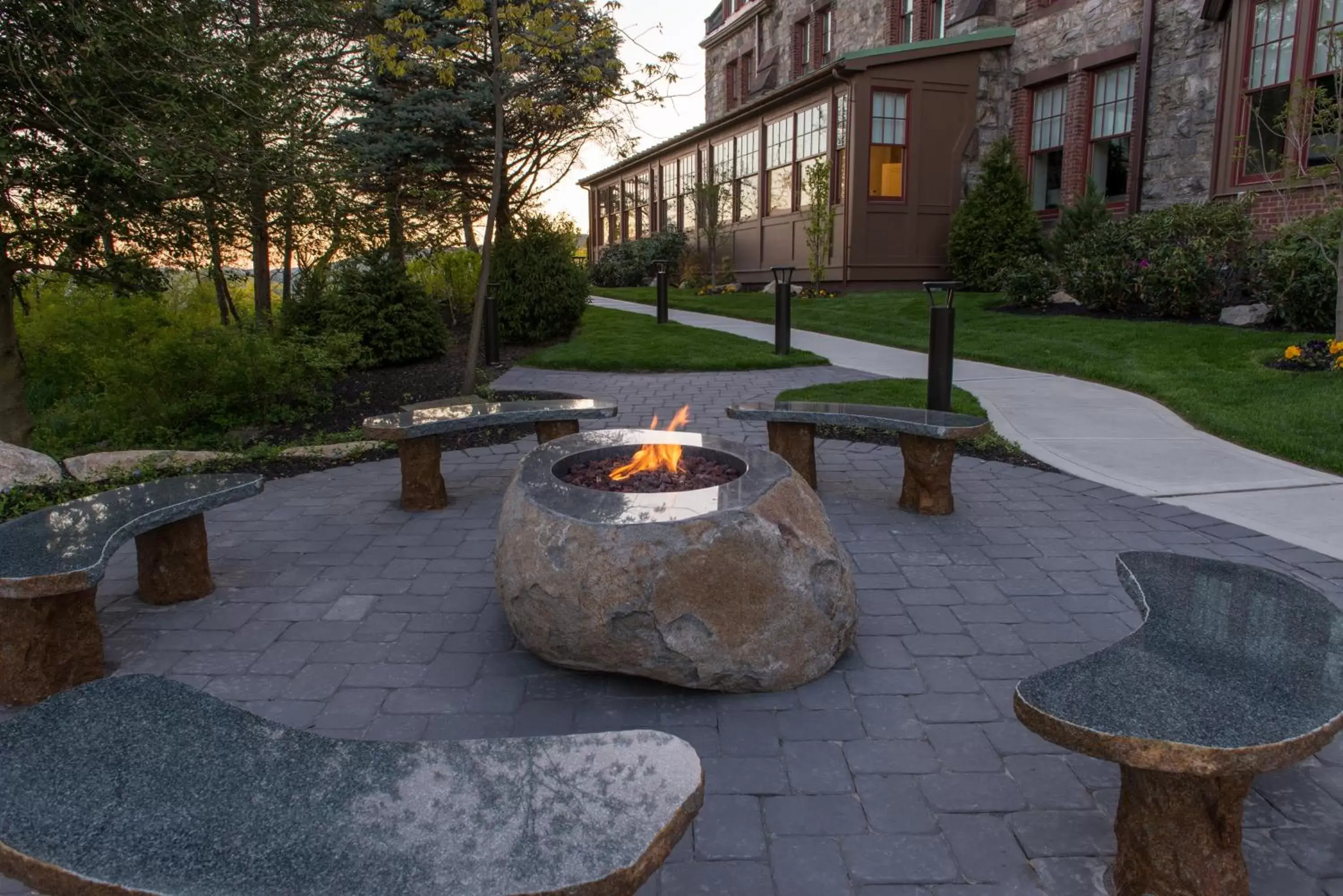 Patio, Garden in The Abbey Inn & Spa