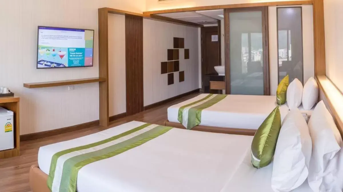 Bed in Chiangmai Grandview Hotel & Convention Center - SHA Extra Plus