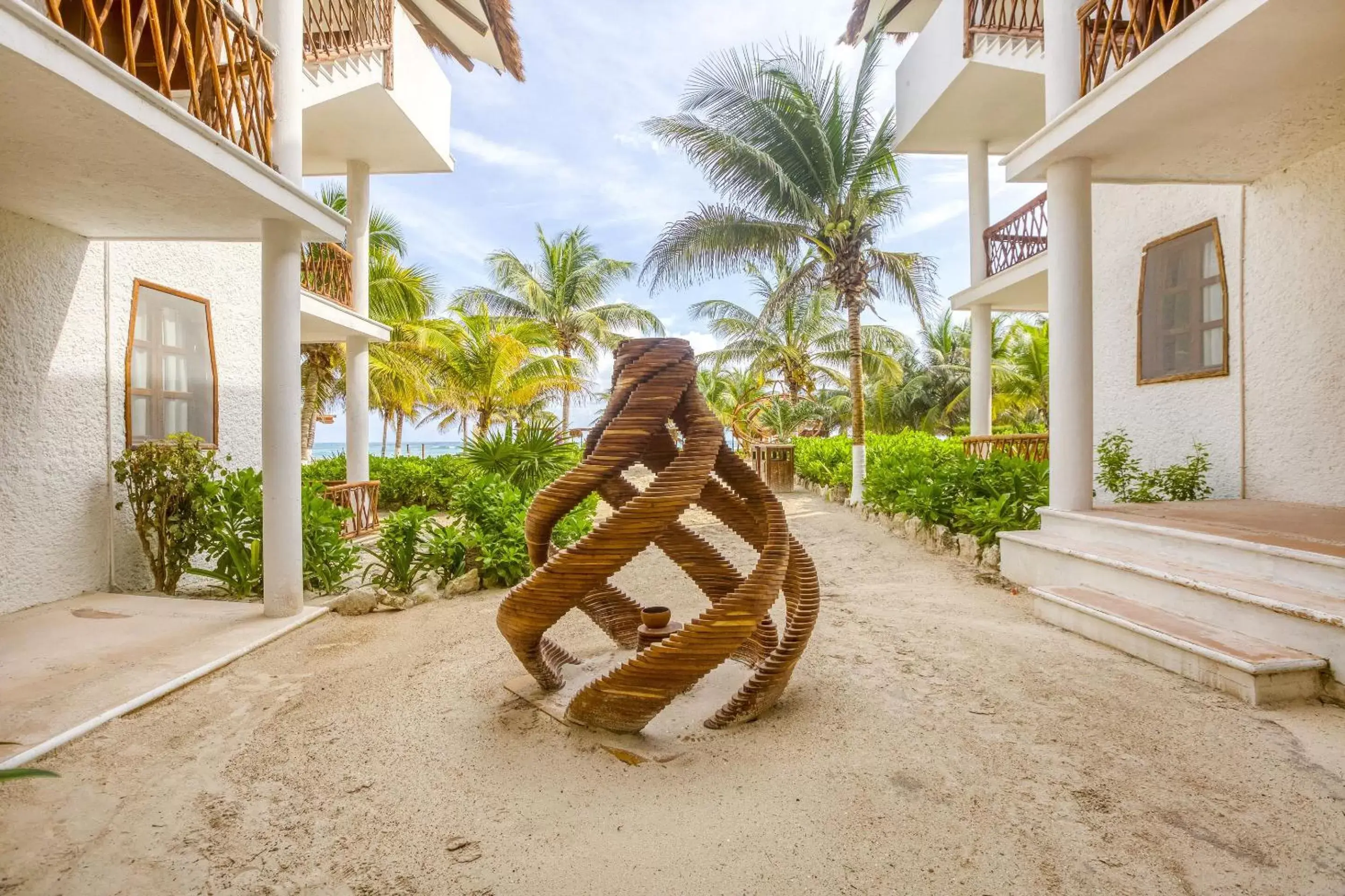 Patio in Selina Tulum