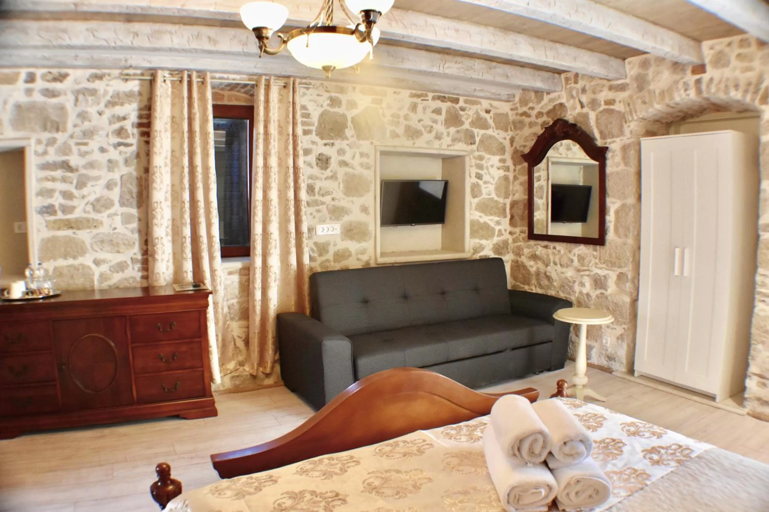 Decorative detail, Seating Area in Heritage Palace Varos - MAG Quaint & Elegant Boutique Hotels