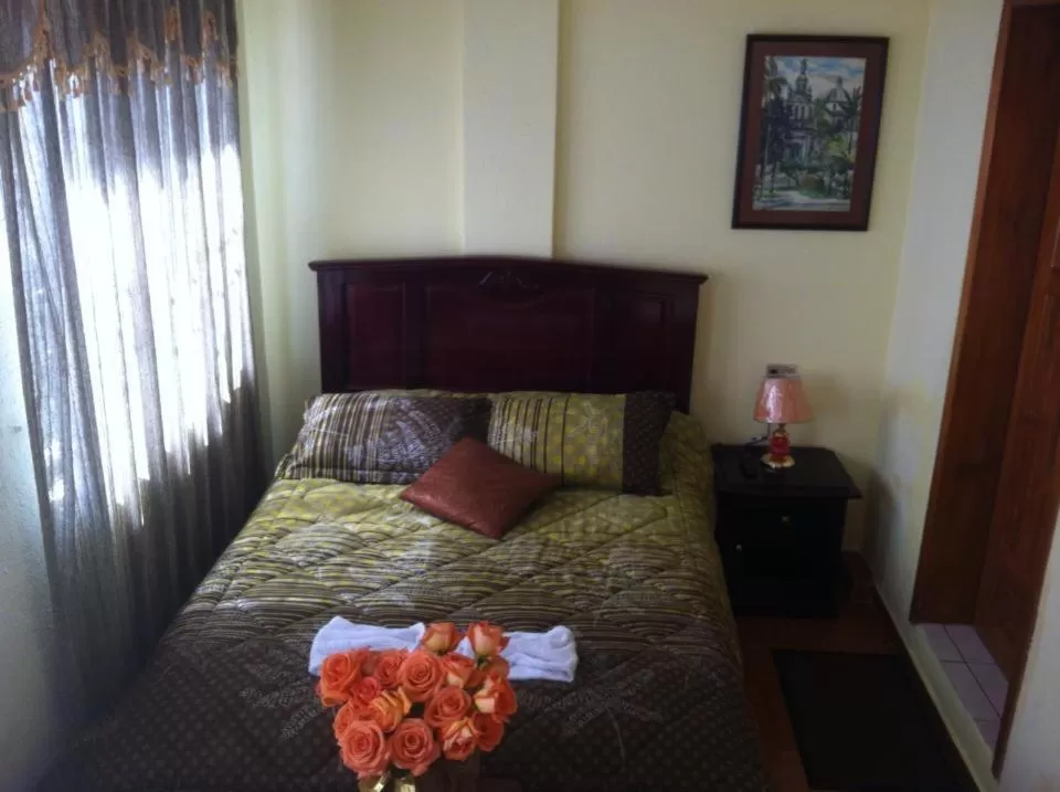 Bed in Hostal Jora Continental