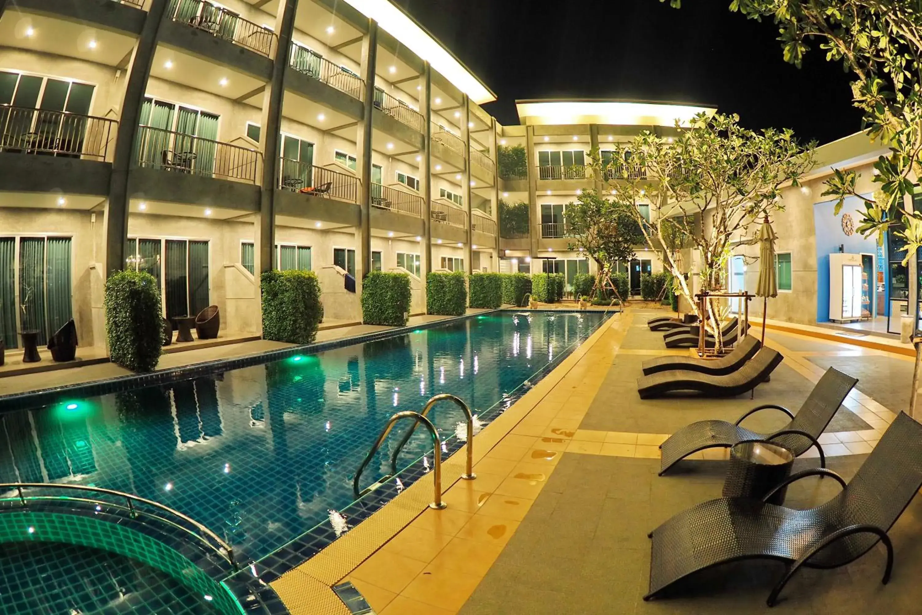 Garden view, Swimming Pool in The Malika Hotel - SHA Extra Plus