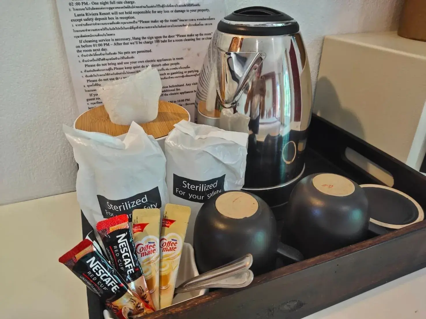 Coffee/tea facilities in Lanta Riviera Resort - SHA Extra Plus