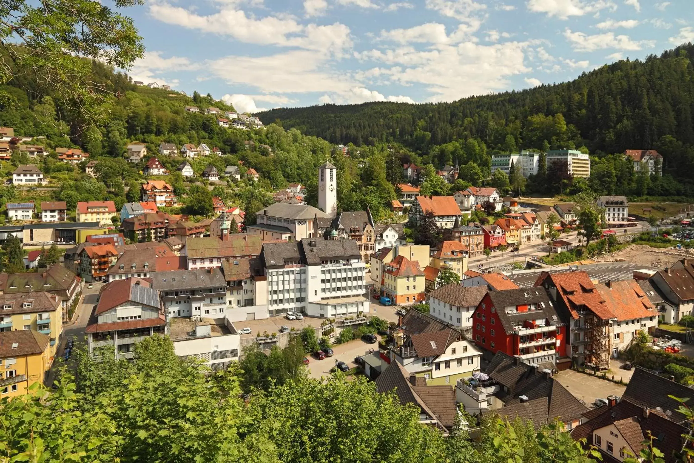 City view, Bird's-eye View in Best Western Plus Schwarzwald Residenz