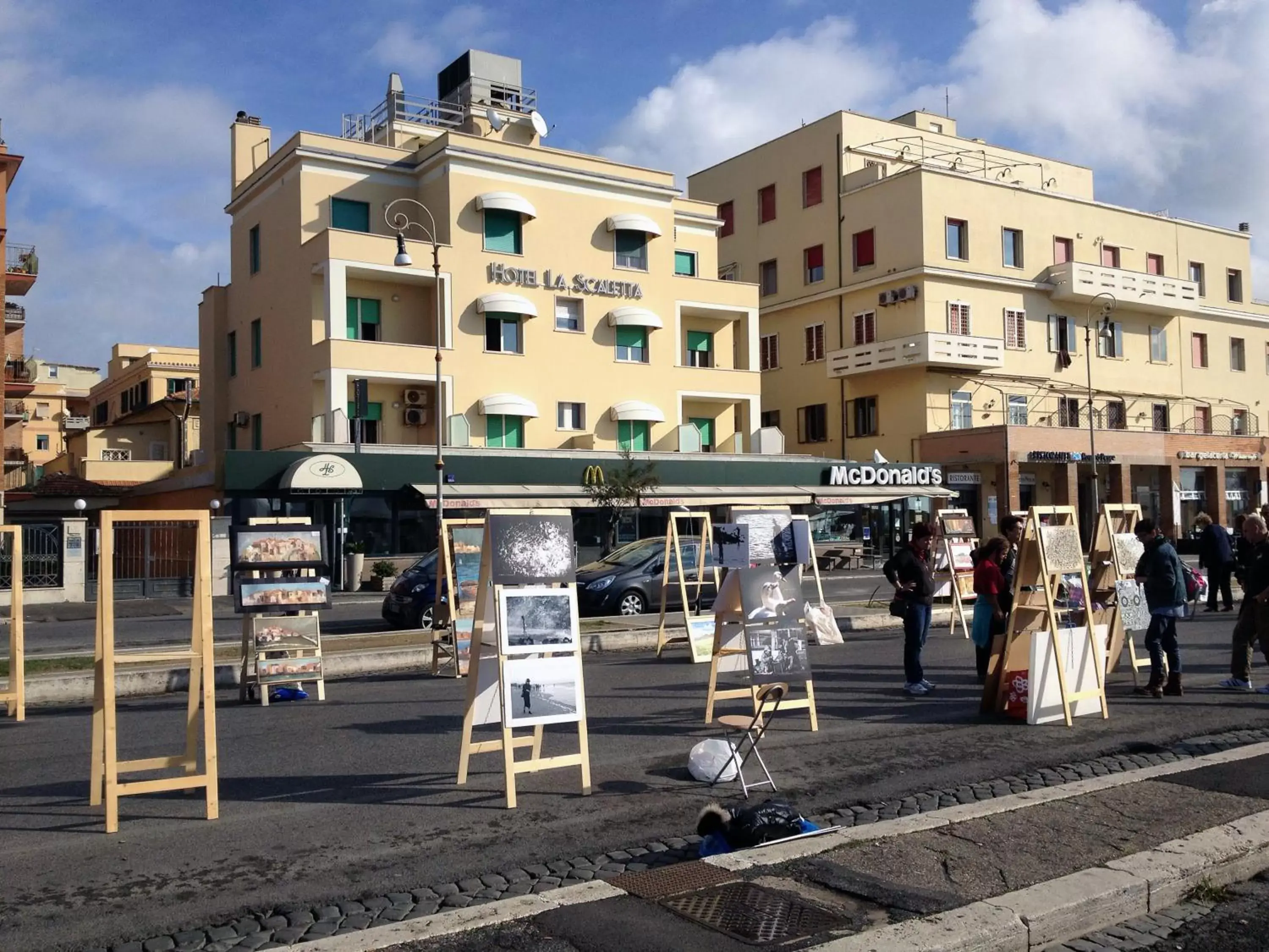 Facade/entrance in Hotel La Scaletta Facade/entrance in Hotel La Scaletta