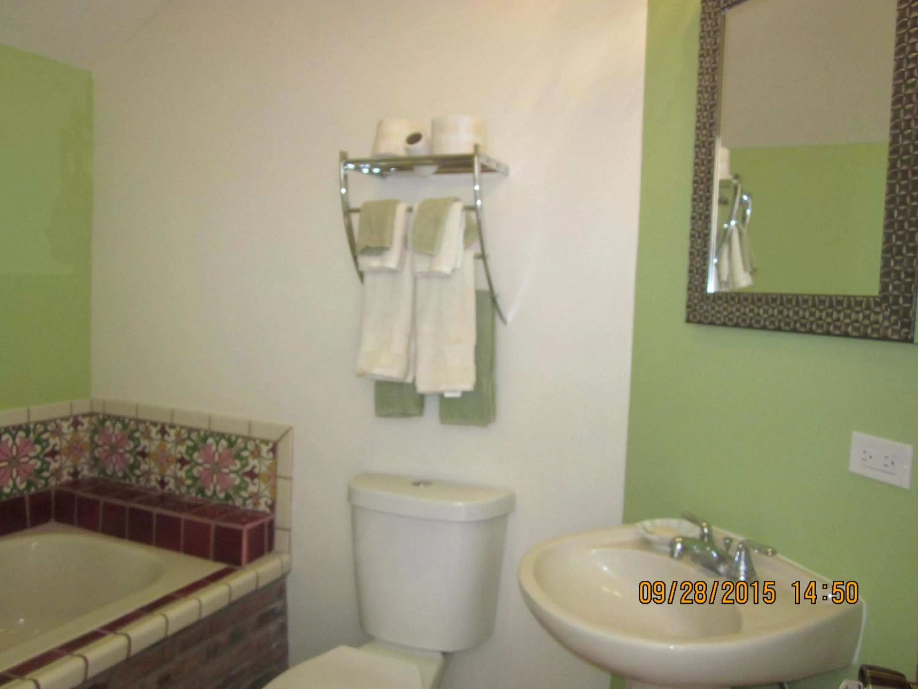 Bathroom in Hacienda Rancho Santini