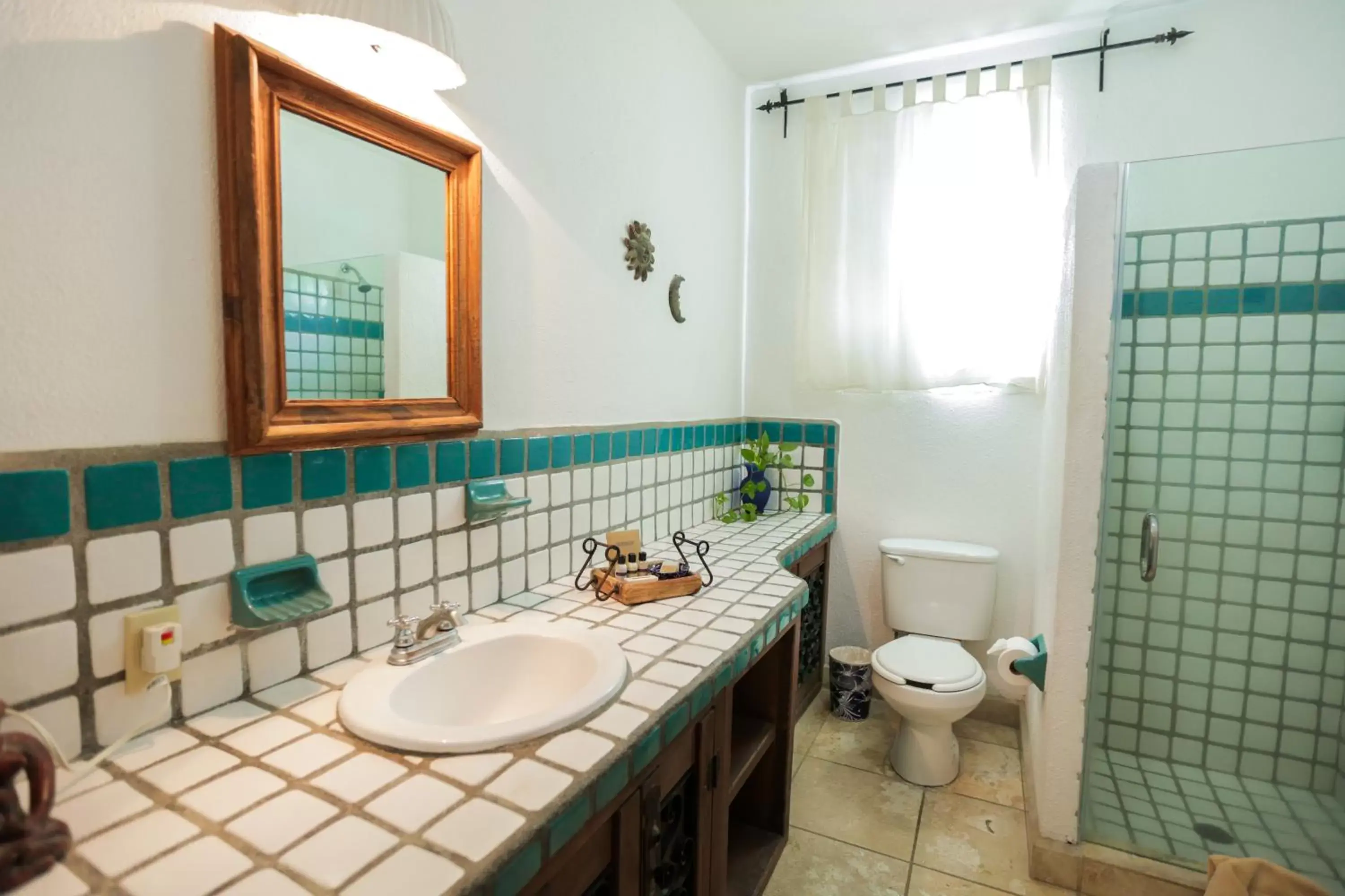 Bathroom in The Bungalows Hotel