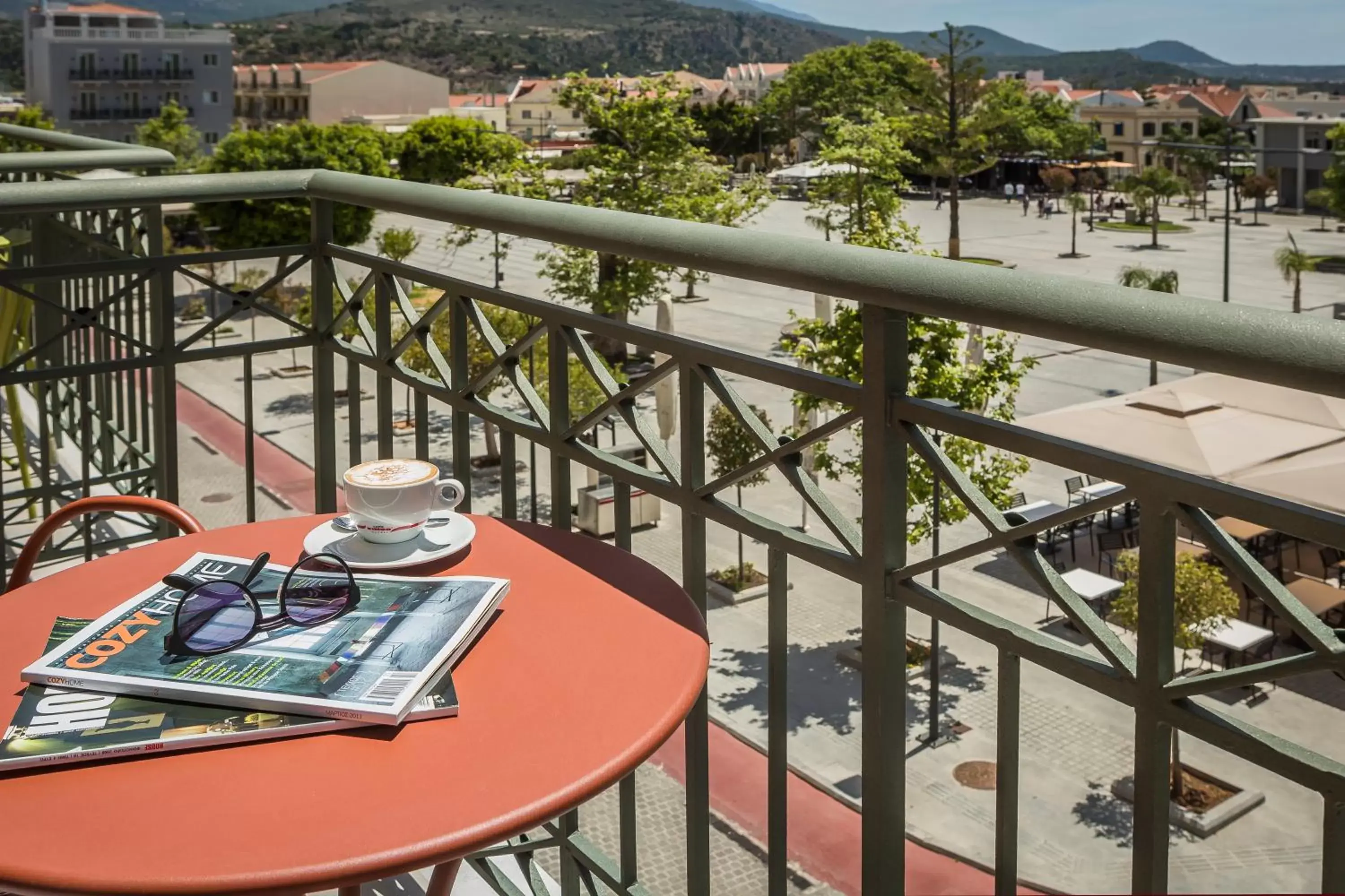 Balcony/Terrace in Ionian Plaza Hotel