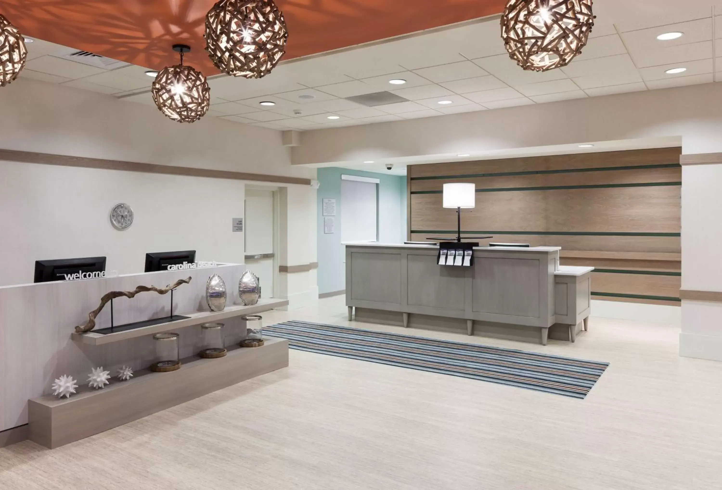 Lobby or reception in Hampton Inn & Suites by Hilton Carolina Beach Oceanfront