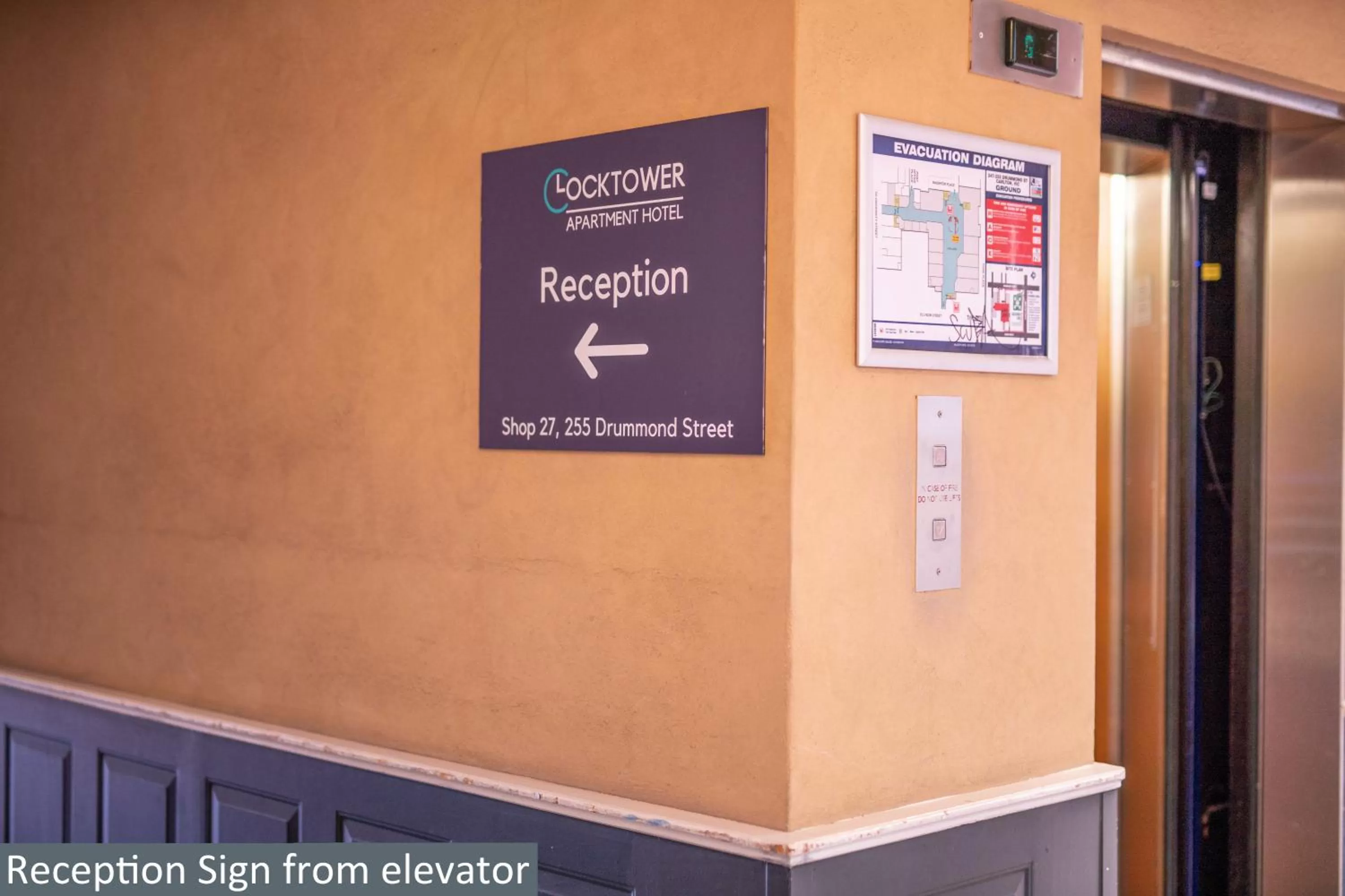 Property building in Clocktower Apartment Hotel