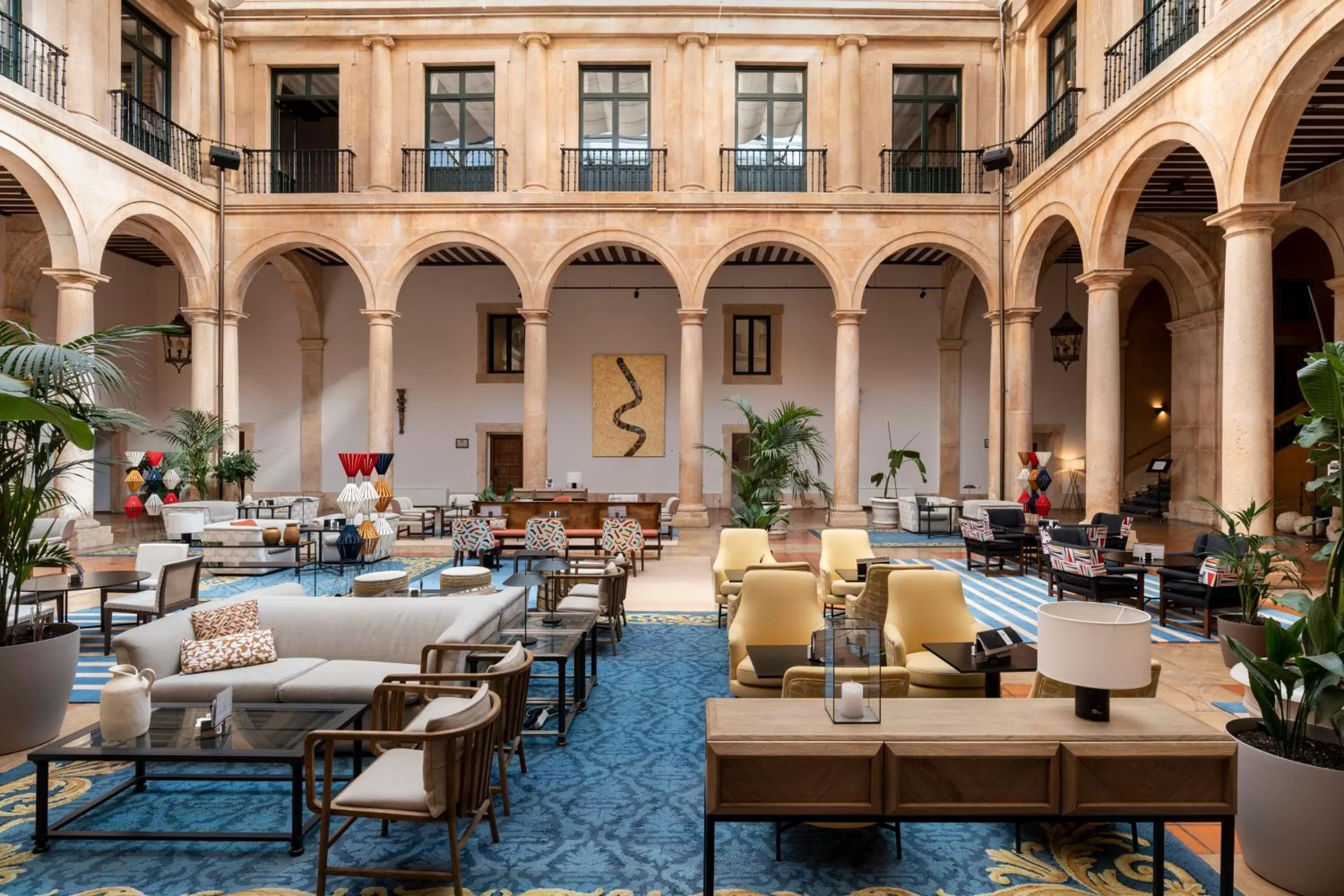 Patio in Parador de Lerma