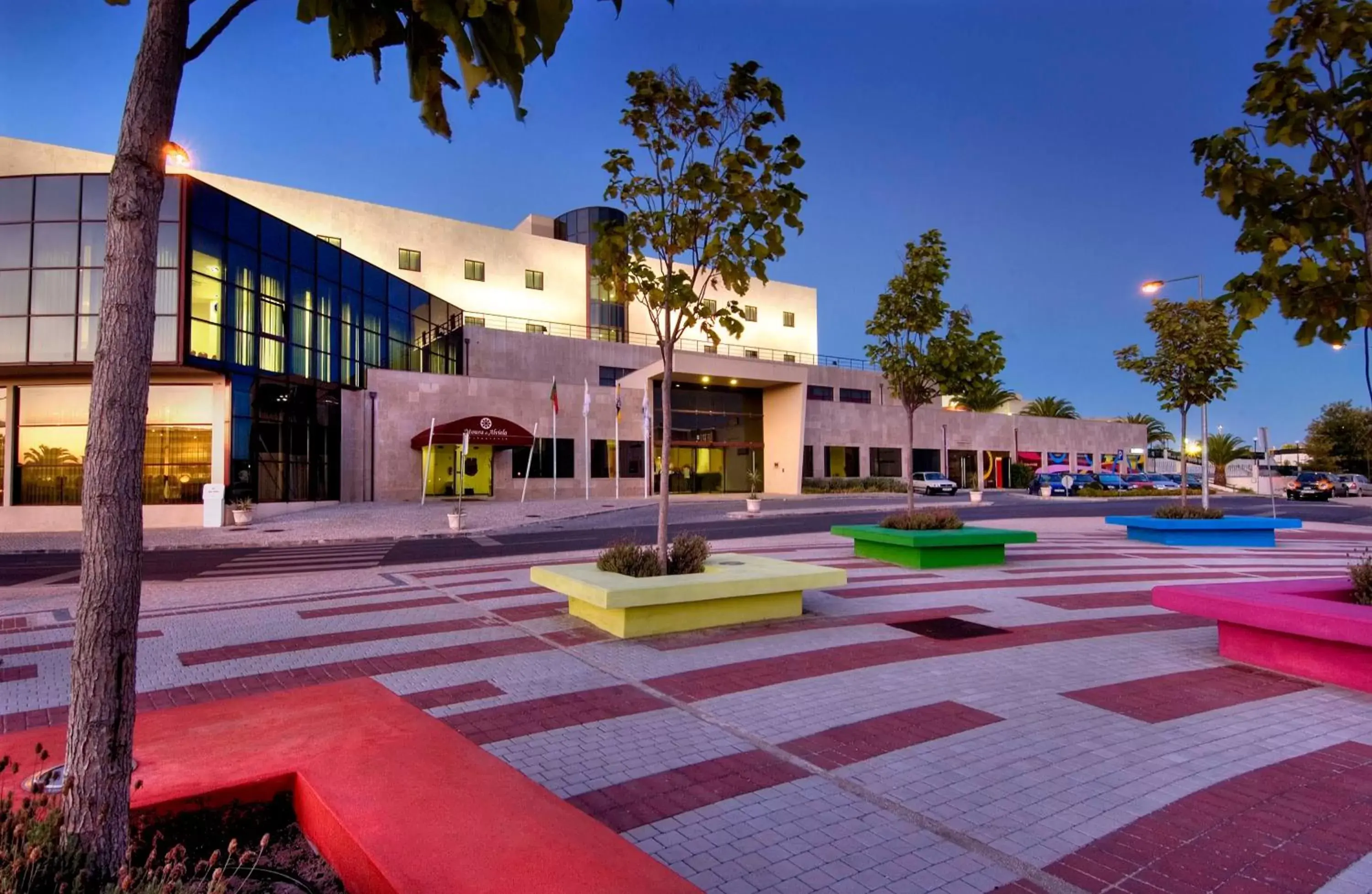 Facade/entrance, Property Building in Hotel Eurosol Alcanena