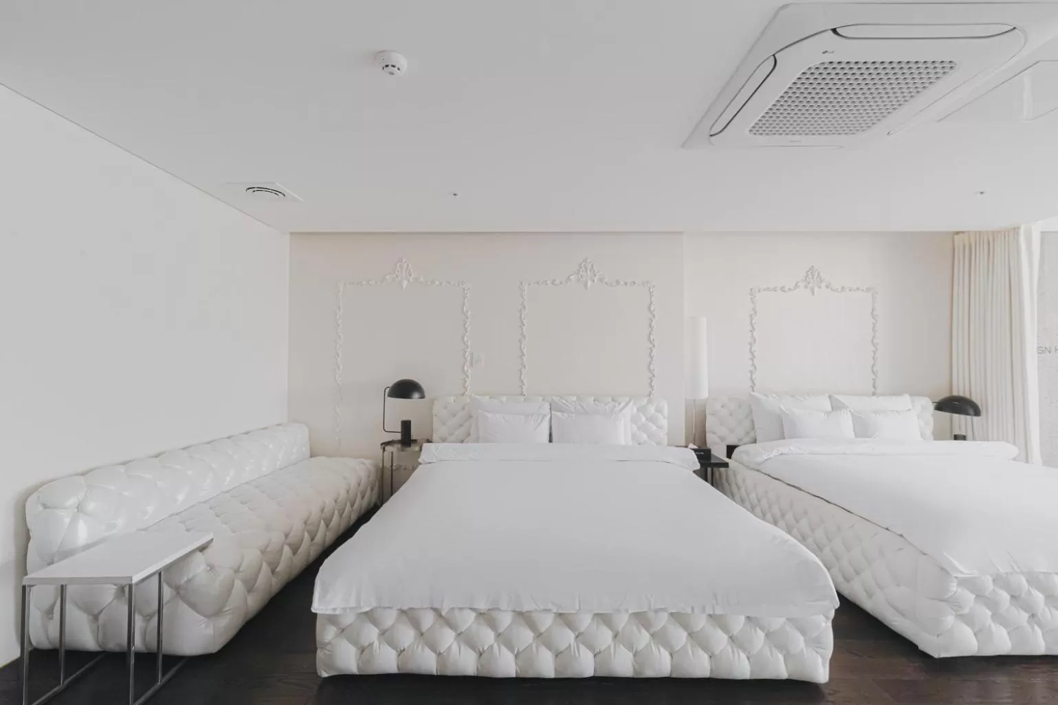 Bed in ACC Design Hotel