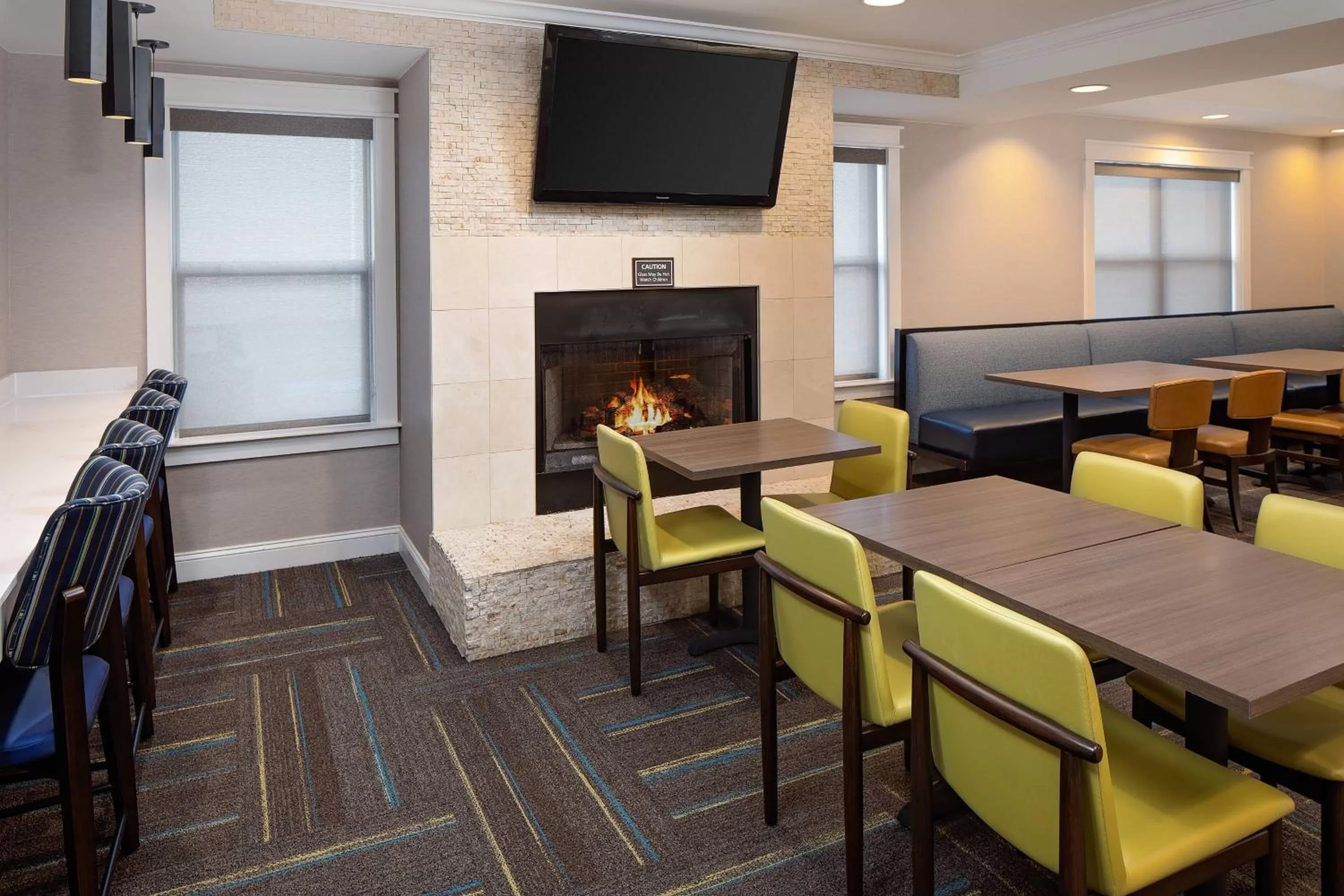 Lobby or reception in Residence Inn Boston Dedham