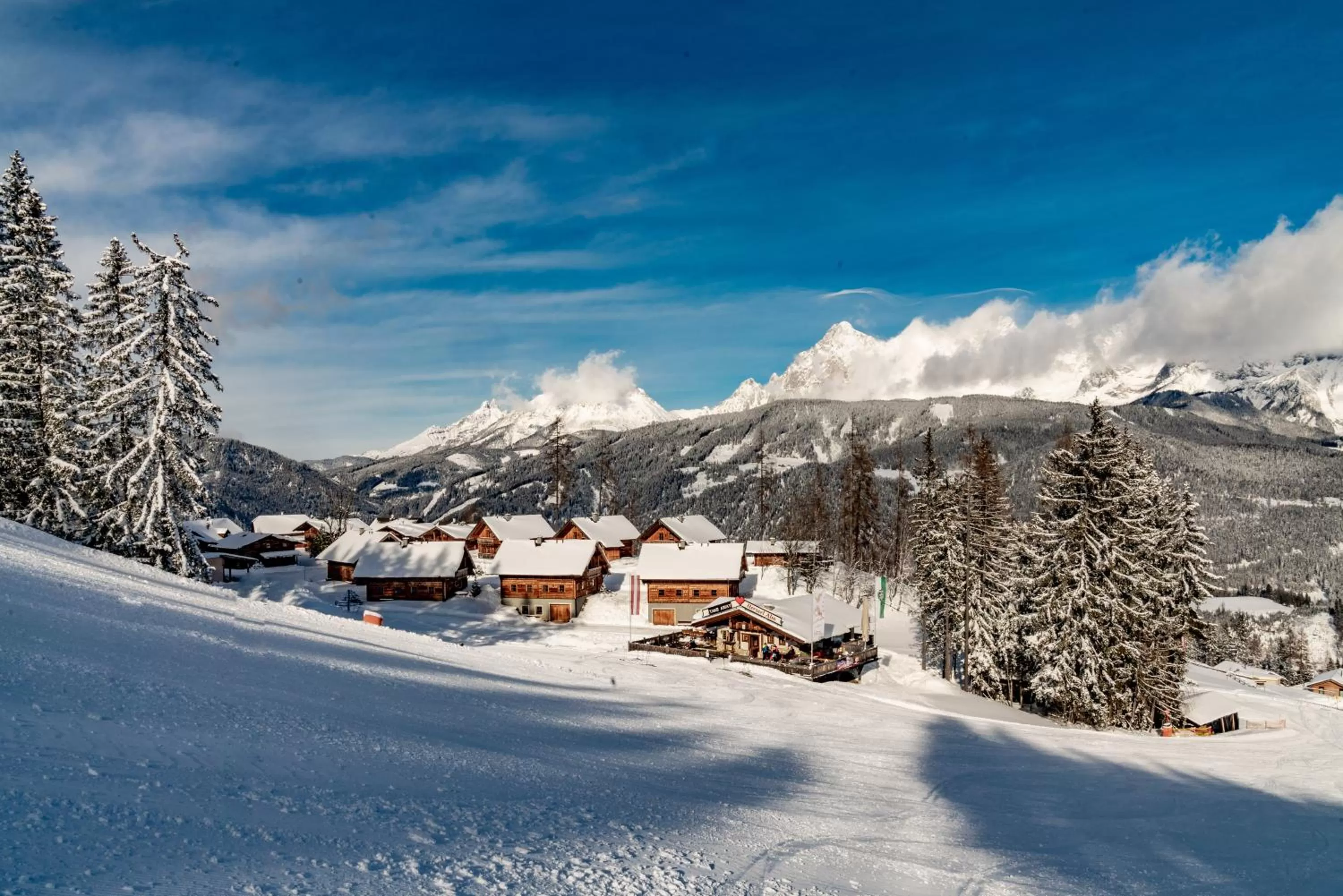 Property building in Almwelt Austria