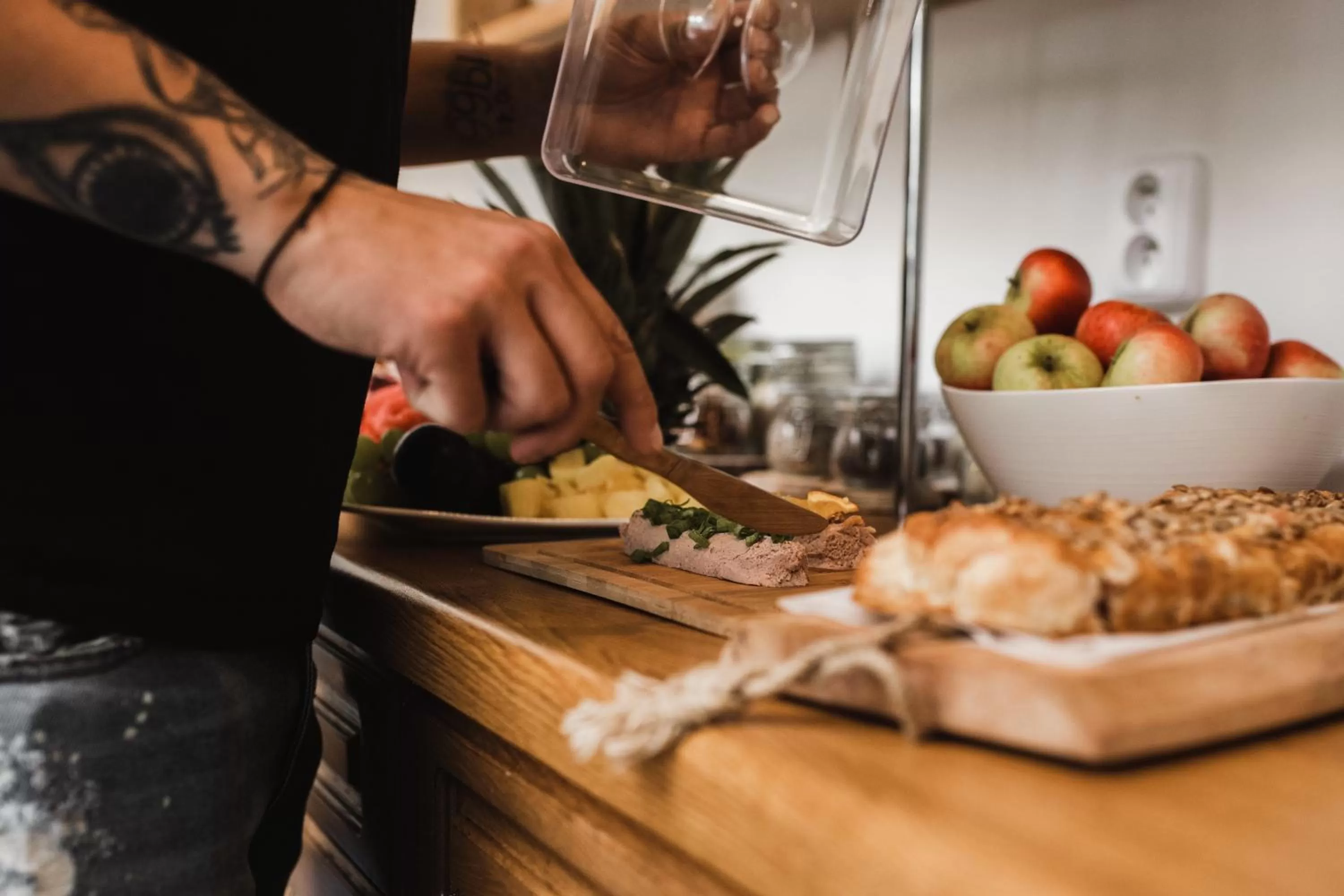 Food close-up in Hotel Rehavital