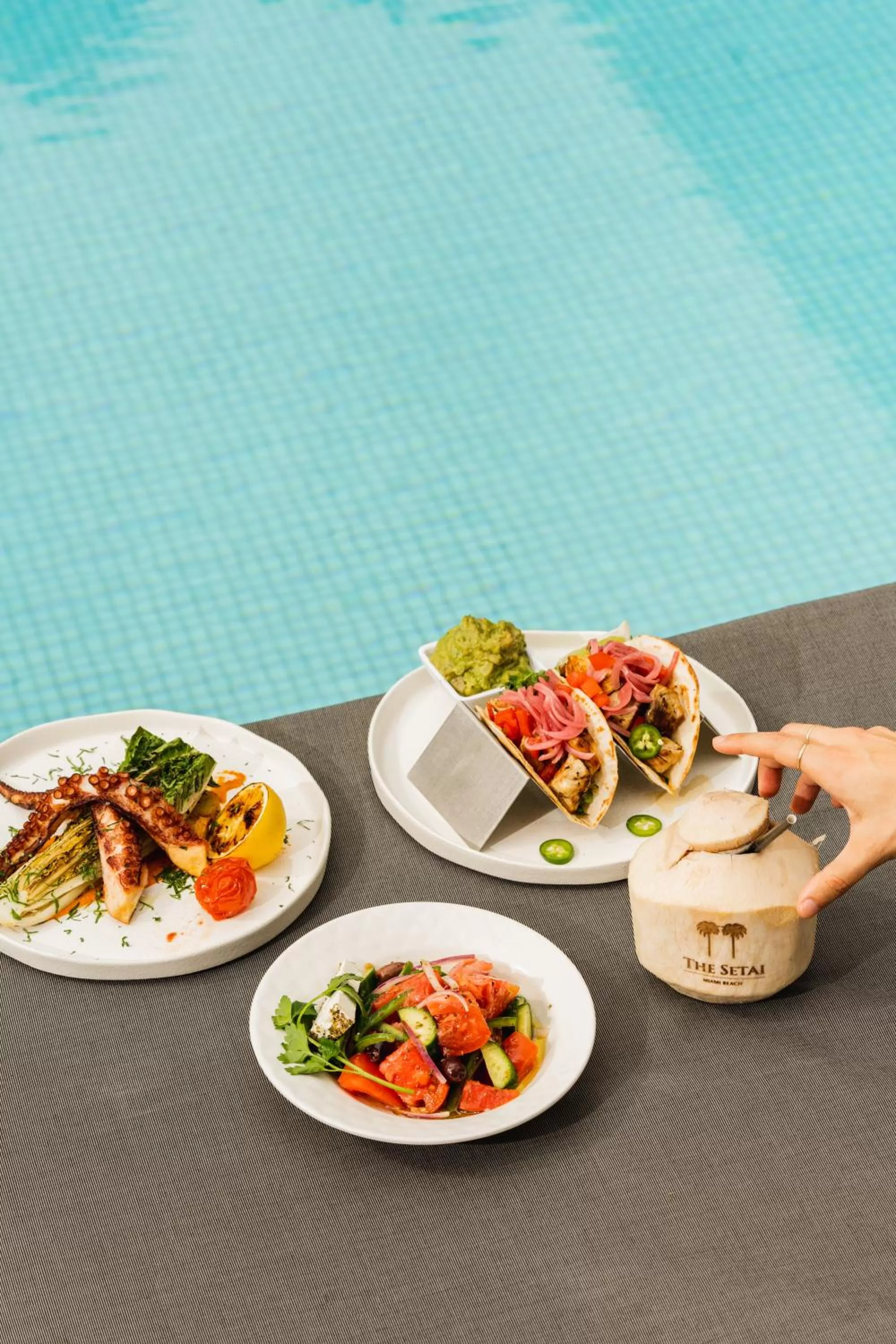 Food and drinks in The Setai, Miami Beach