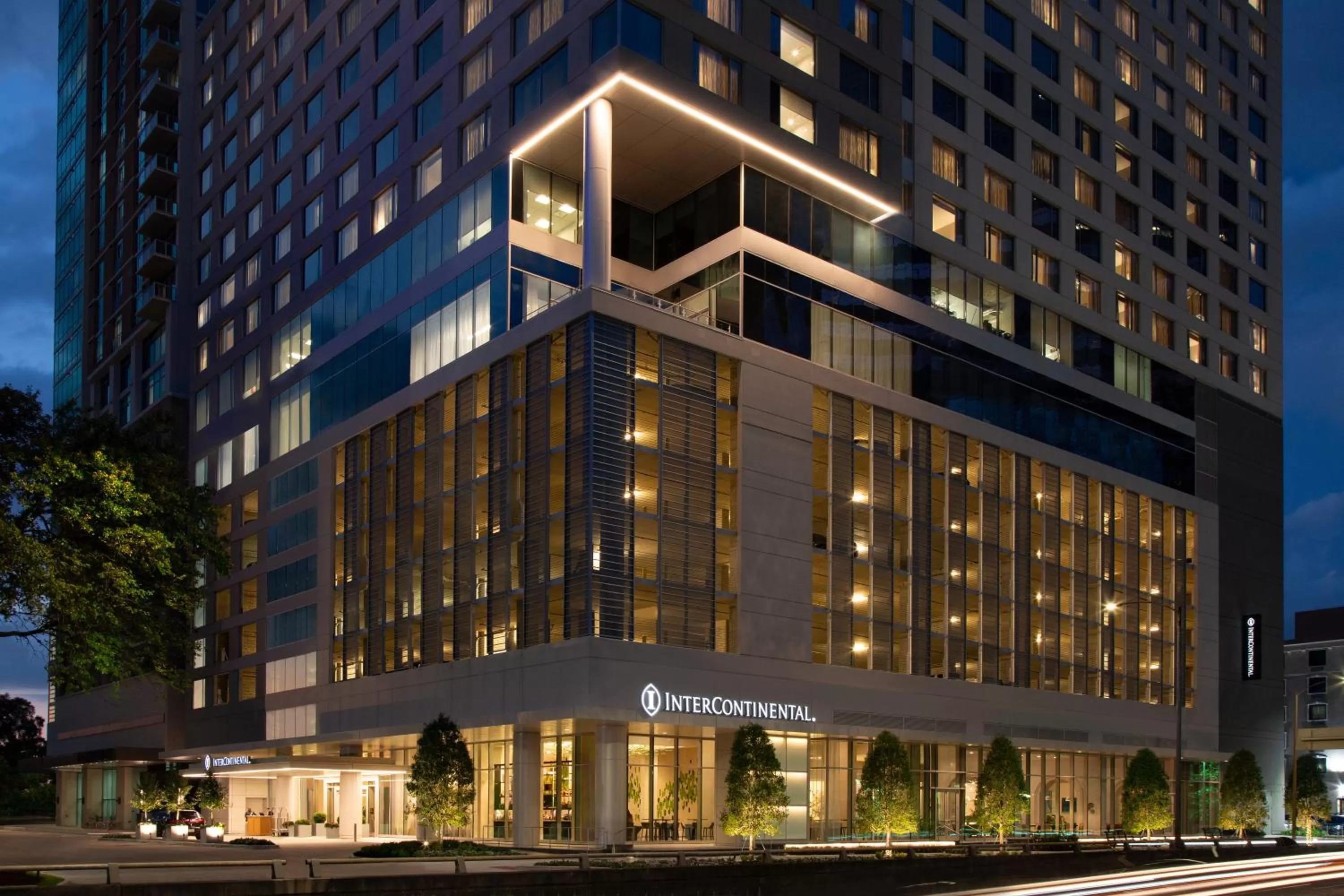 Property building in InterContinental Houston by IHG