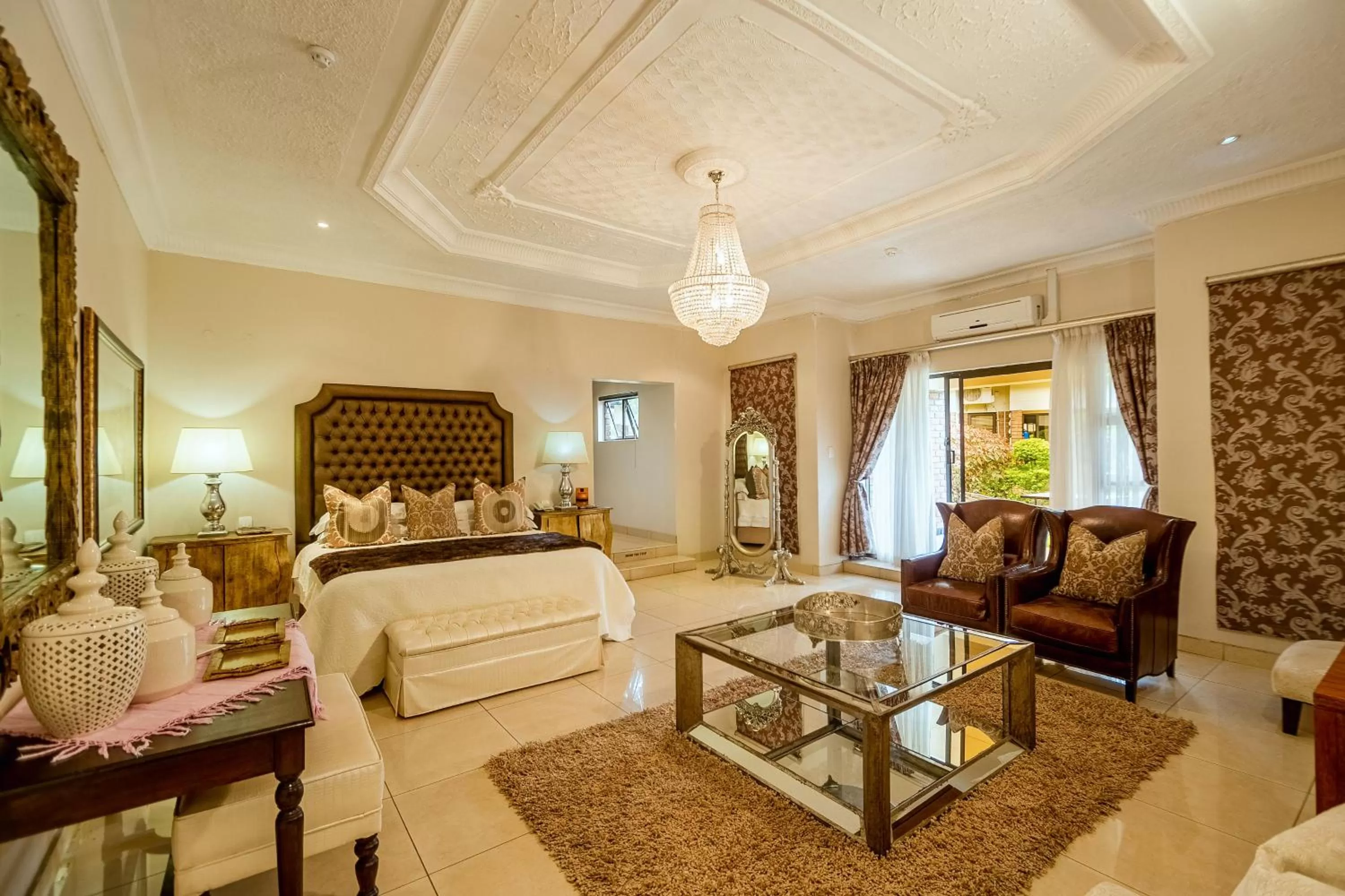 Photo of the whole room, Bed in The Victoria Falls Deluxe Suites