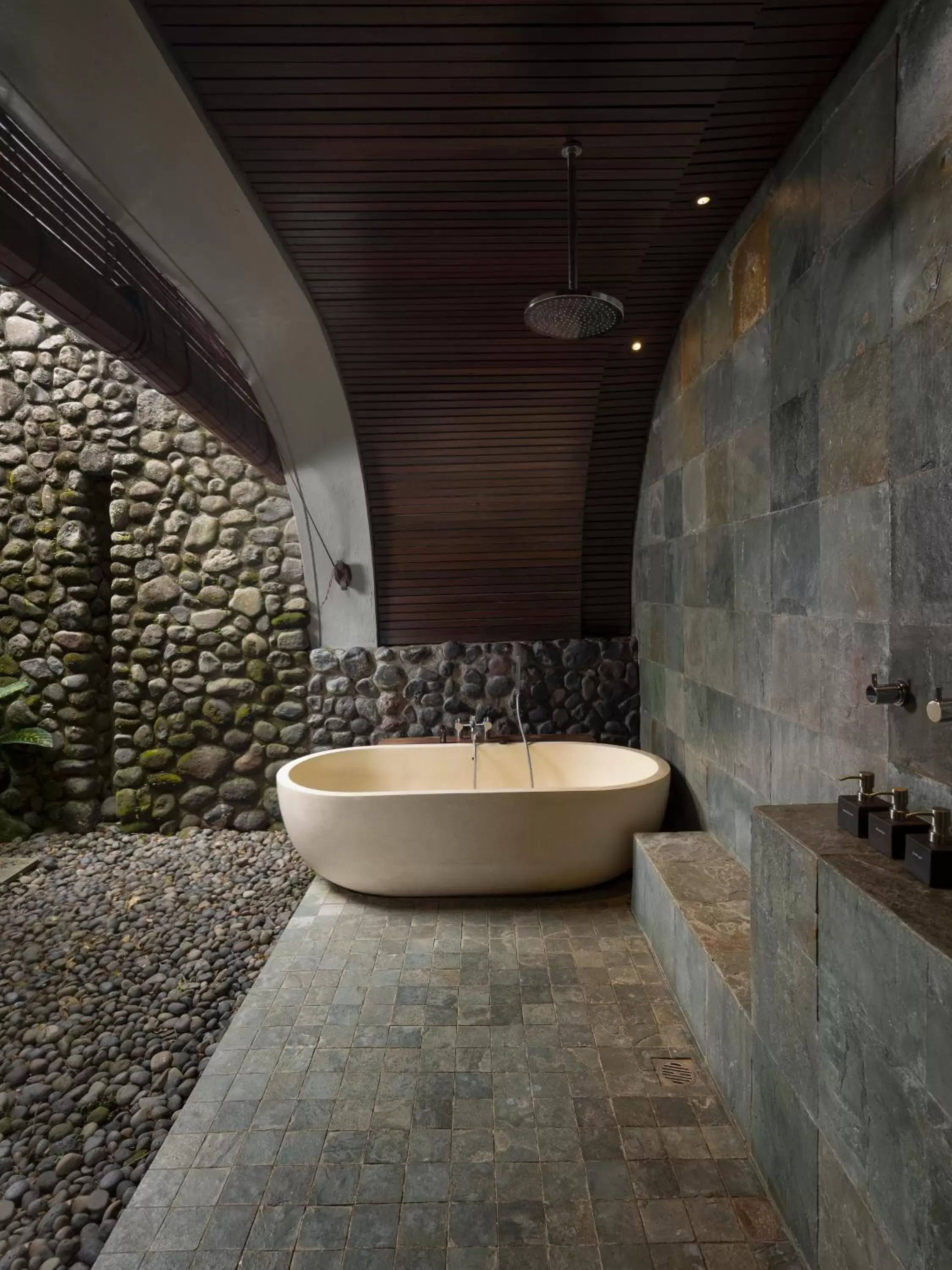 Bathroom in Alila Ubud