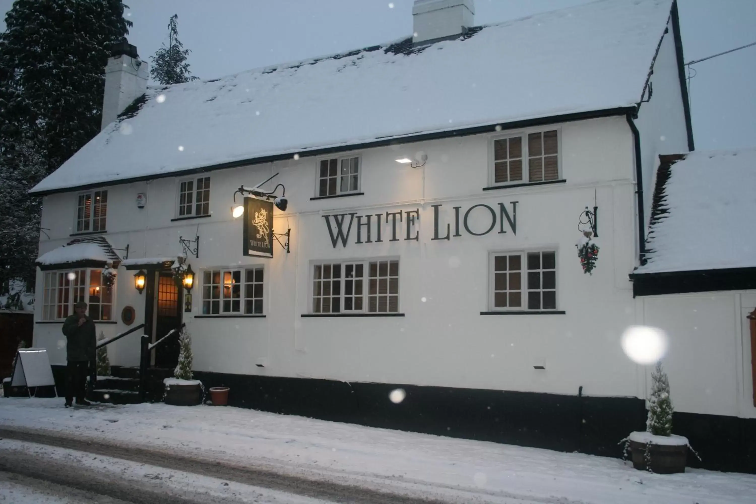 Winter in The White Lion Inn