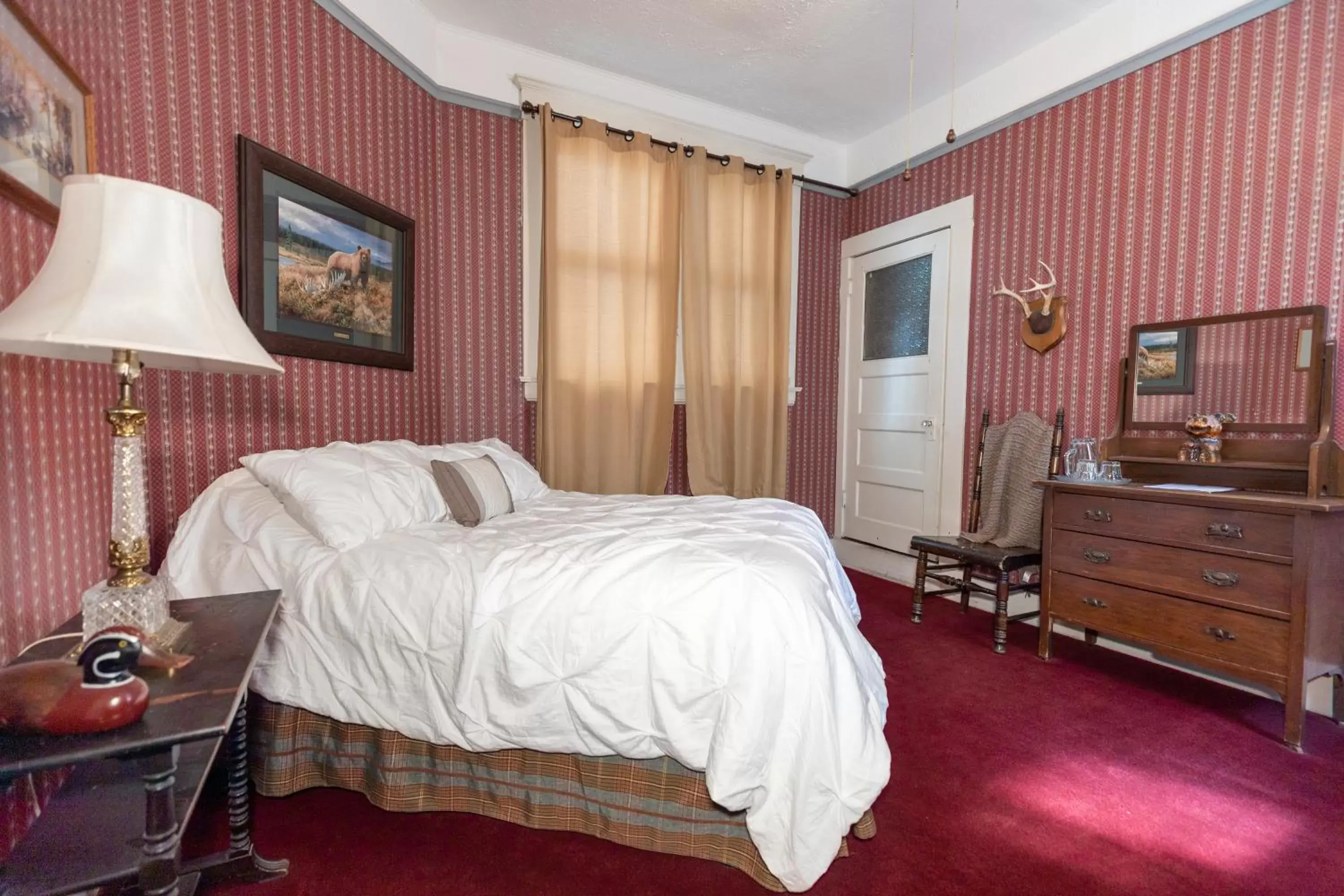 Bed in Bisbee Grand Hotel