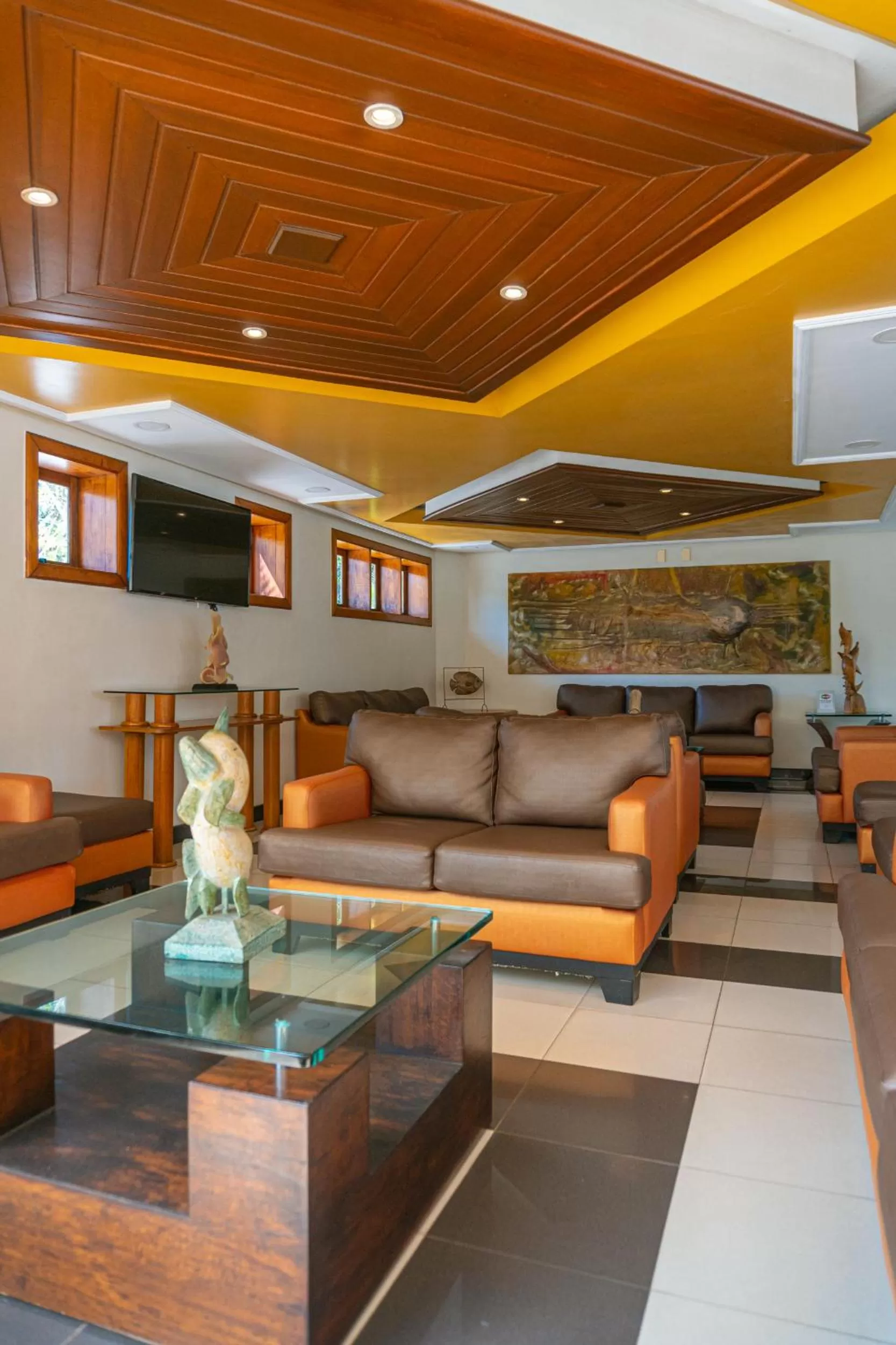 Lobby or reception in Porto das Naus Praia Hotel
