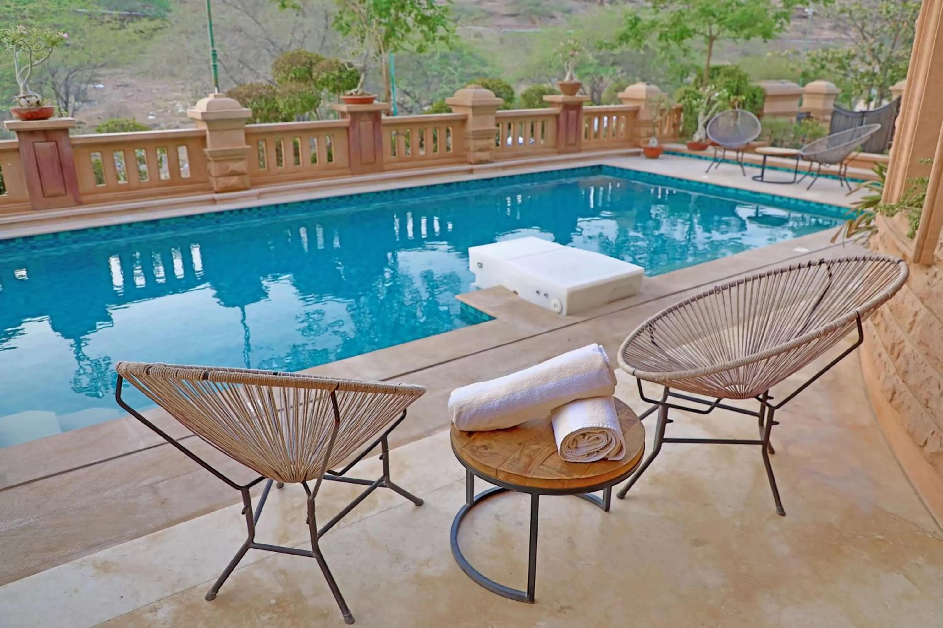 Swimming pool in The Almond Tree