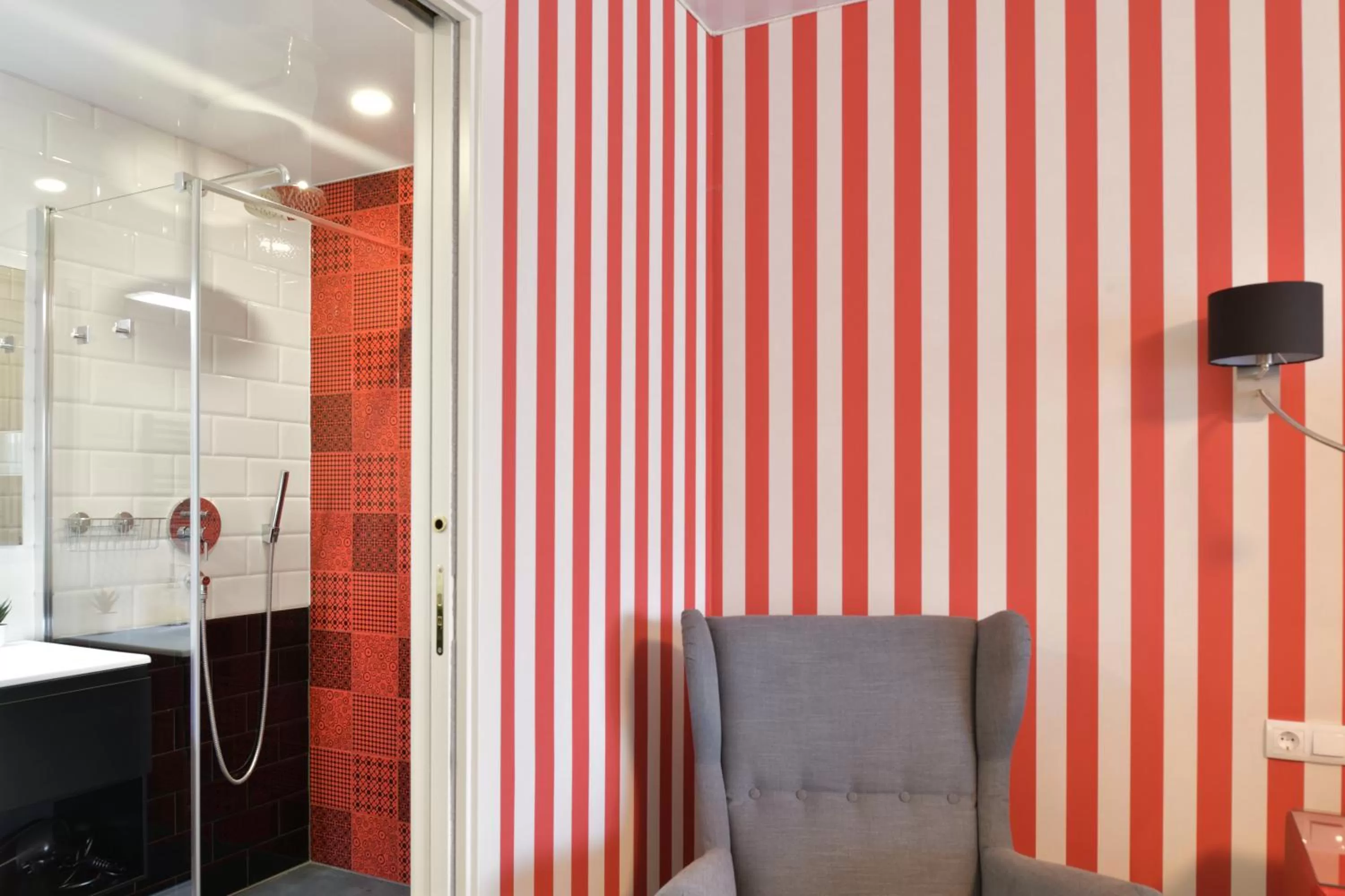 Bathroom in TI Hotel