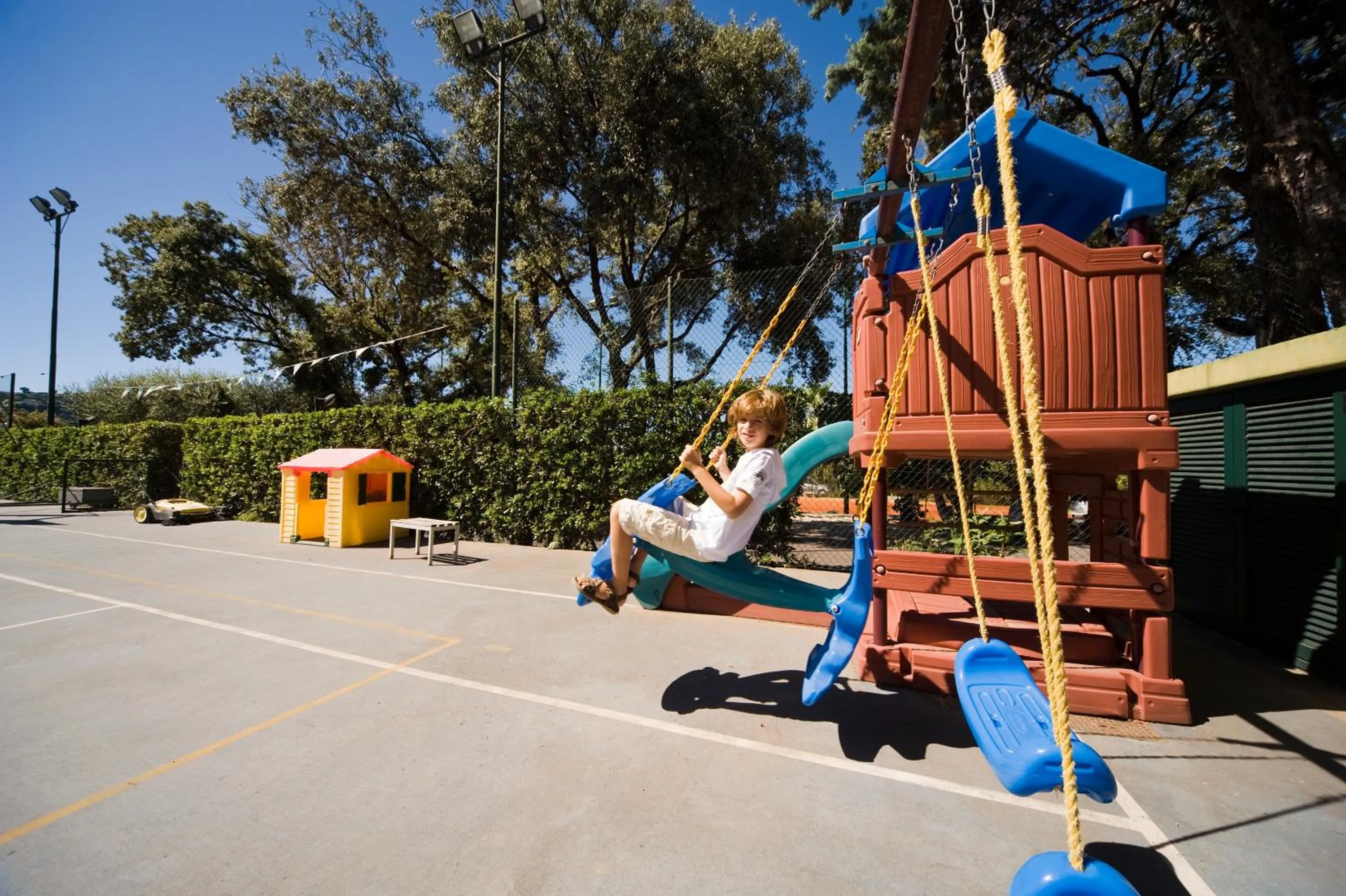 Children play ground in Il Gattopardo Hotel Terme & Beauty Farm