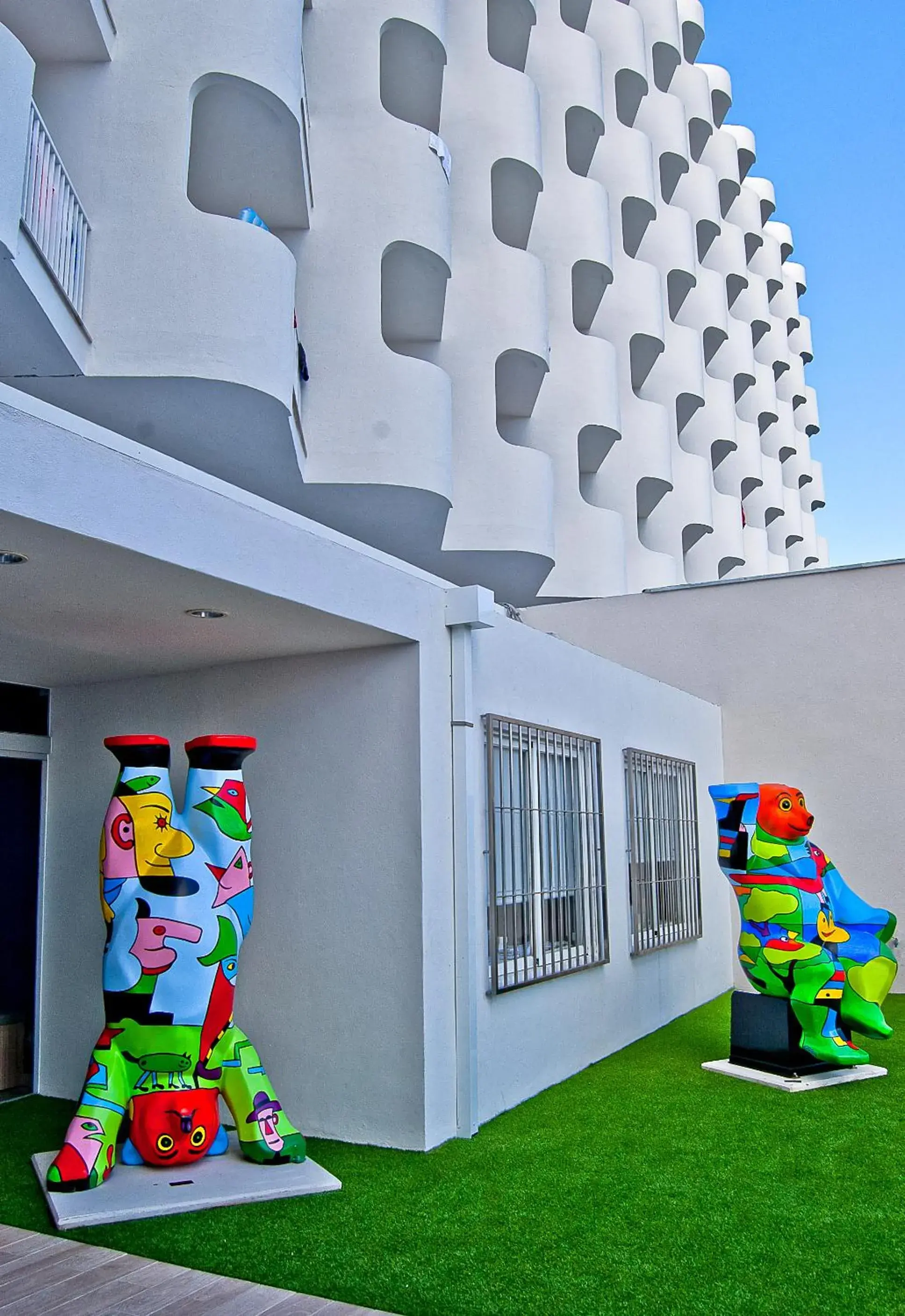 Facade/entrance in BQ Delfín Azul Hotel