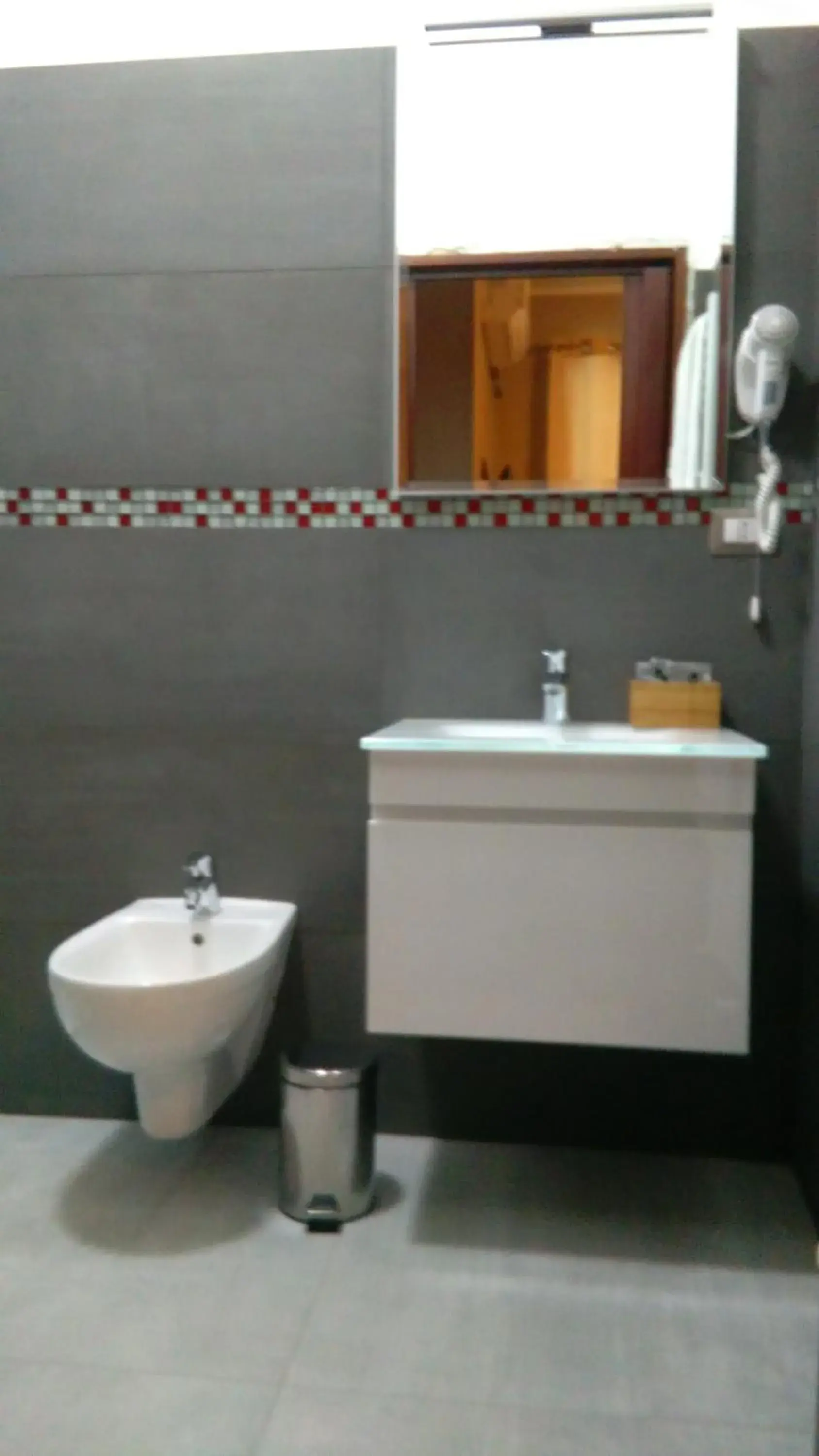Bathroom in La Quercia Hotel