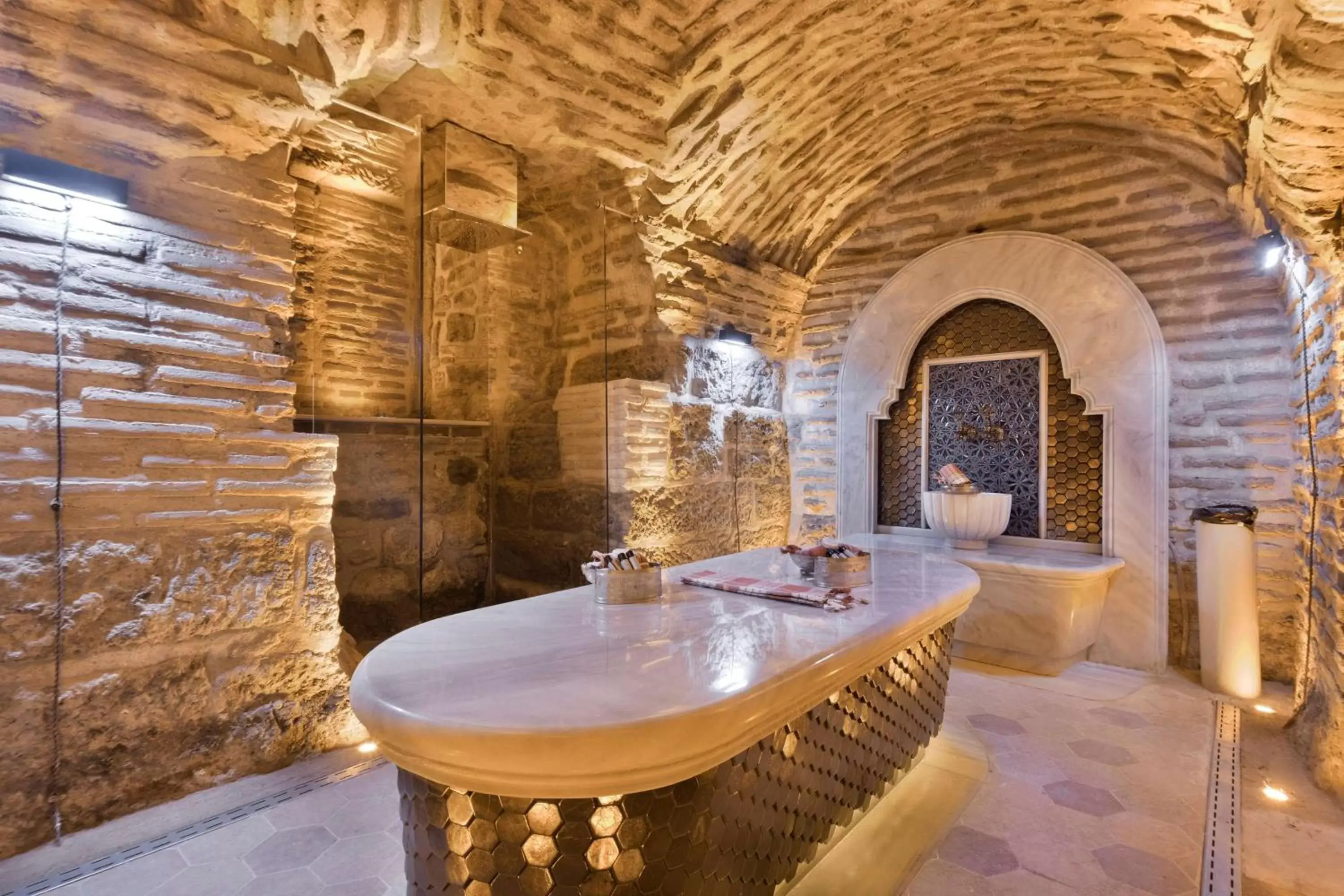 Spa and wellness centre/facilities, Bathroom in Hagia Sofia Mansions Istanbul, Curio Collection by Hilton