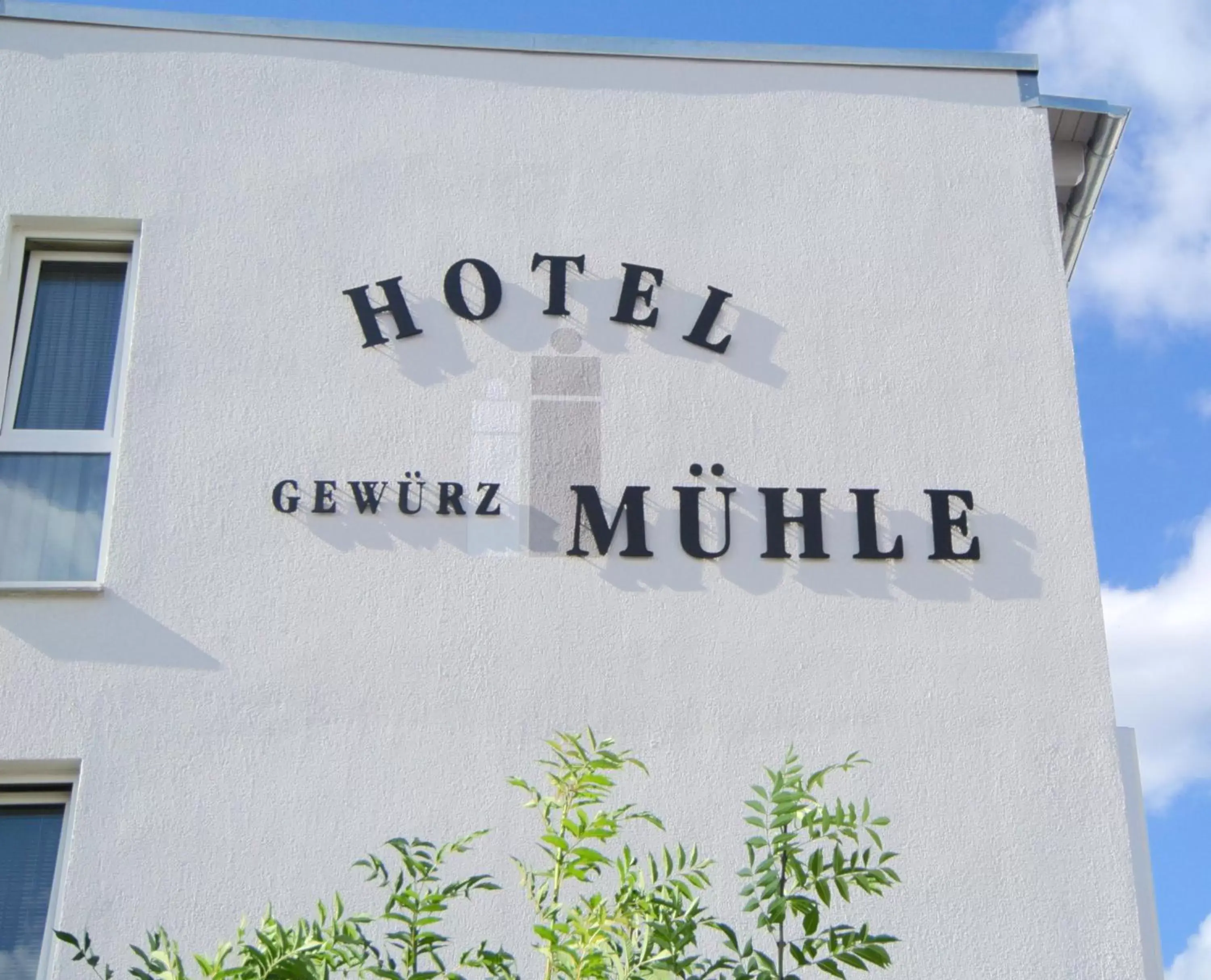 Property building, Property Logo/Sign in Hotel Gewürzmühle