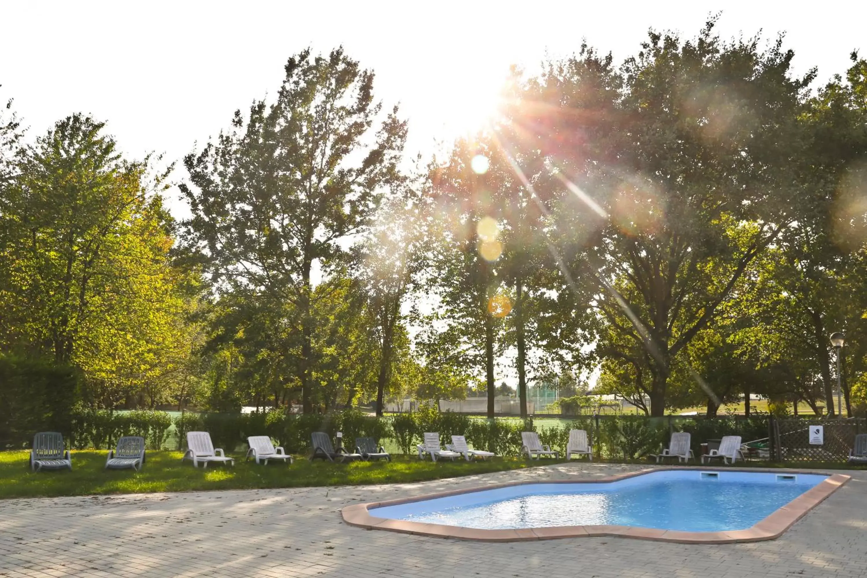 Swimming Pool in AgriCamping AlbaVillage Hotel & Wellness