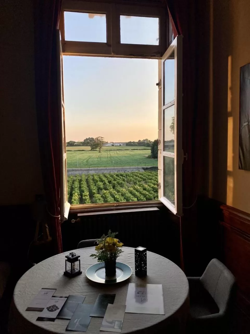Garden view in Hôtel Particulier CHÂTEAU DES MARAIS Proximité et vue sur le Lac de Grand lieu