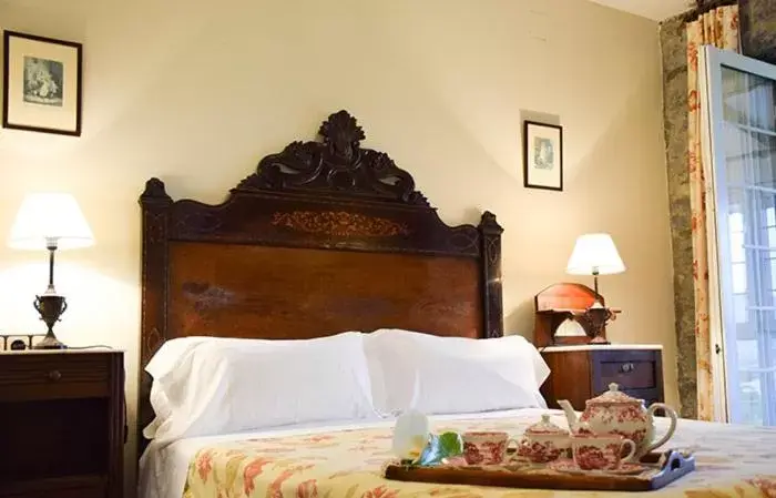 Bed in Hotel Los Caspios