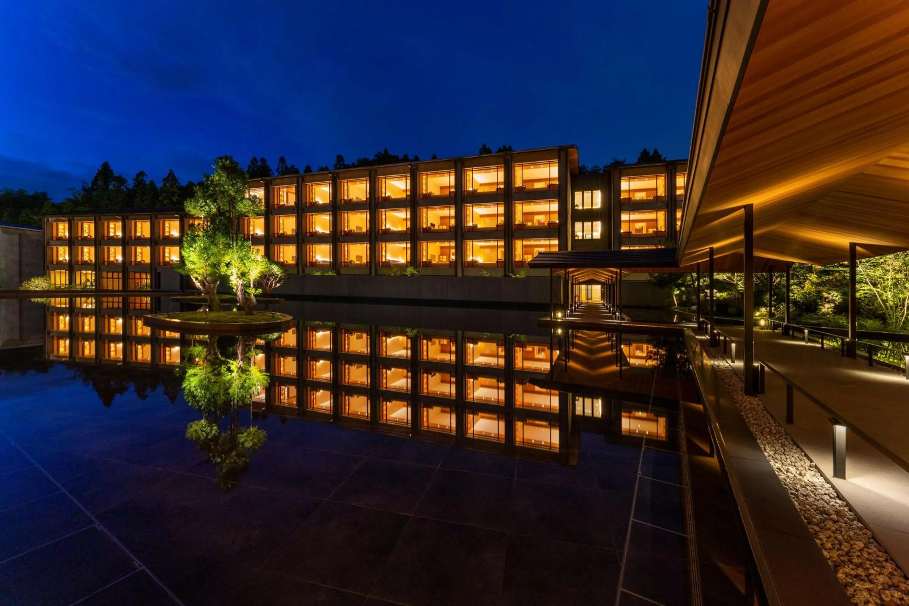 Property building in ROKU KYOTO, LXR Hotels & Resorts by Hilton