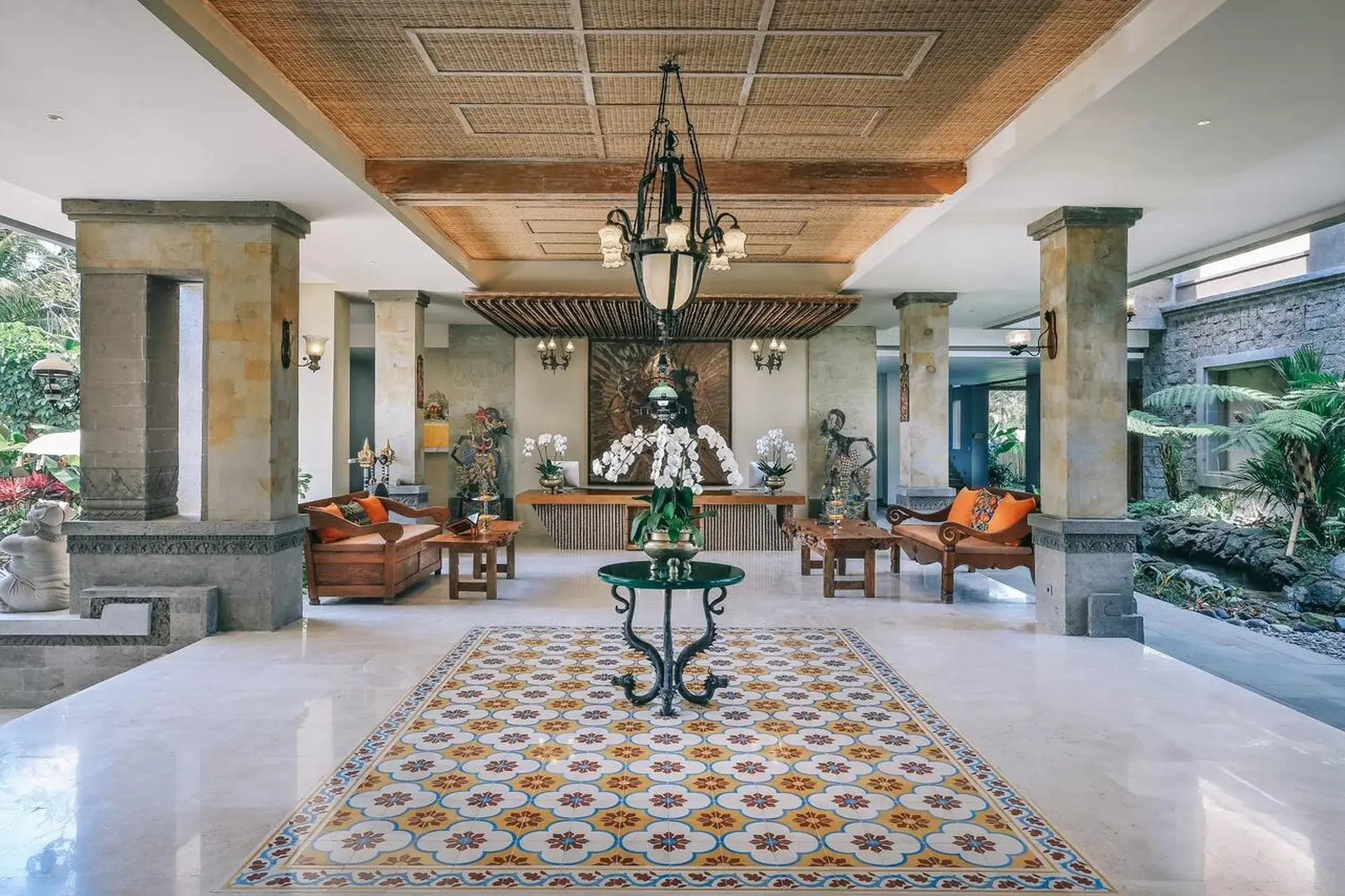 Lobby or reception in Kuwarasan A Pramana Experience Lobby or reception in Kuwarasan A Pramana Experience