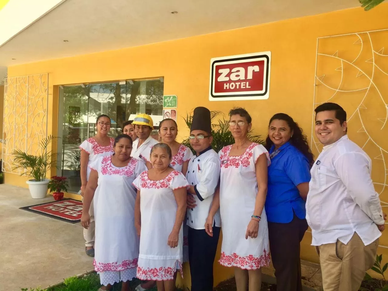 Property building in Hotel Zar Merida