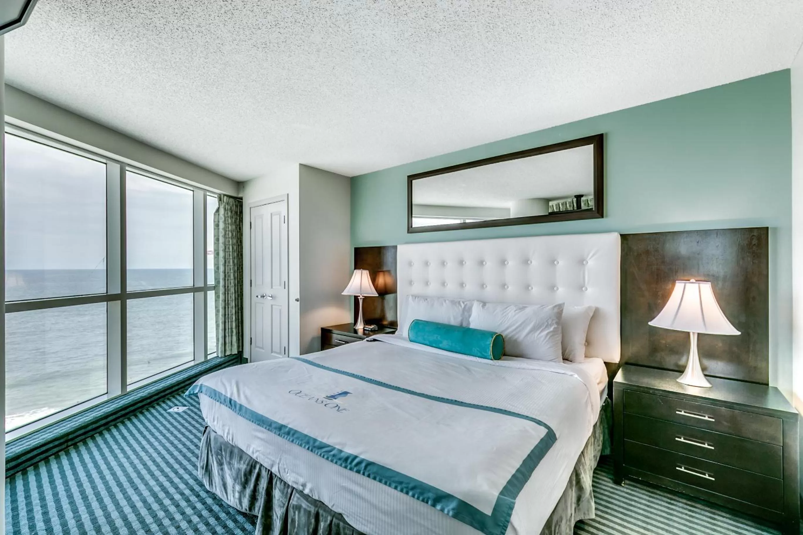 Bed in Oceans One Resort