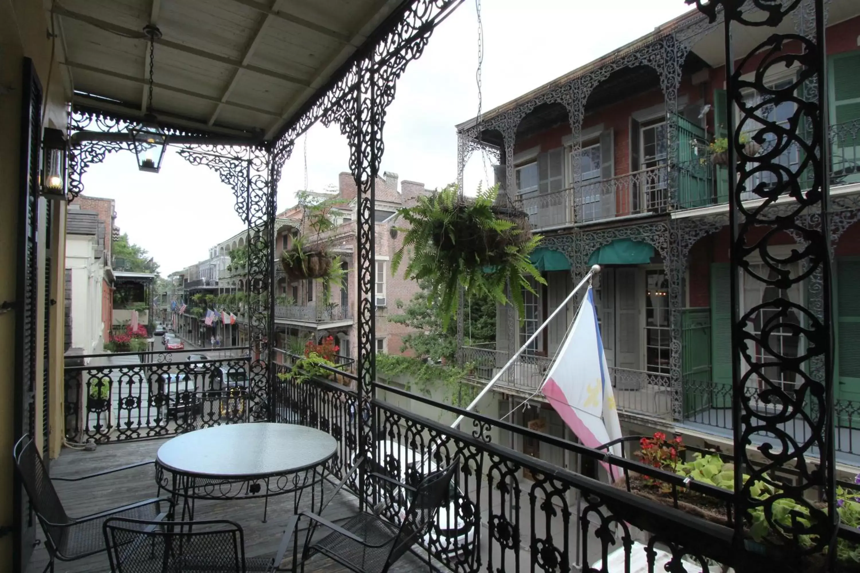 Balcony/Terrace in Andrew Jackson Hotel French Quarter
